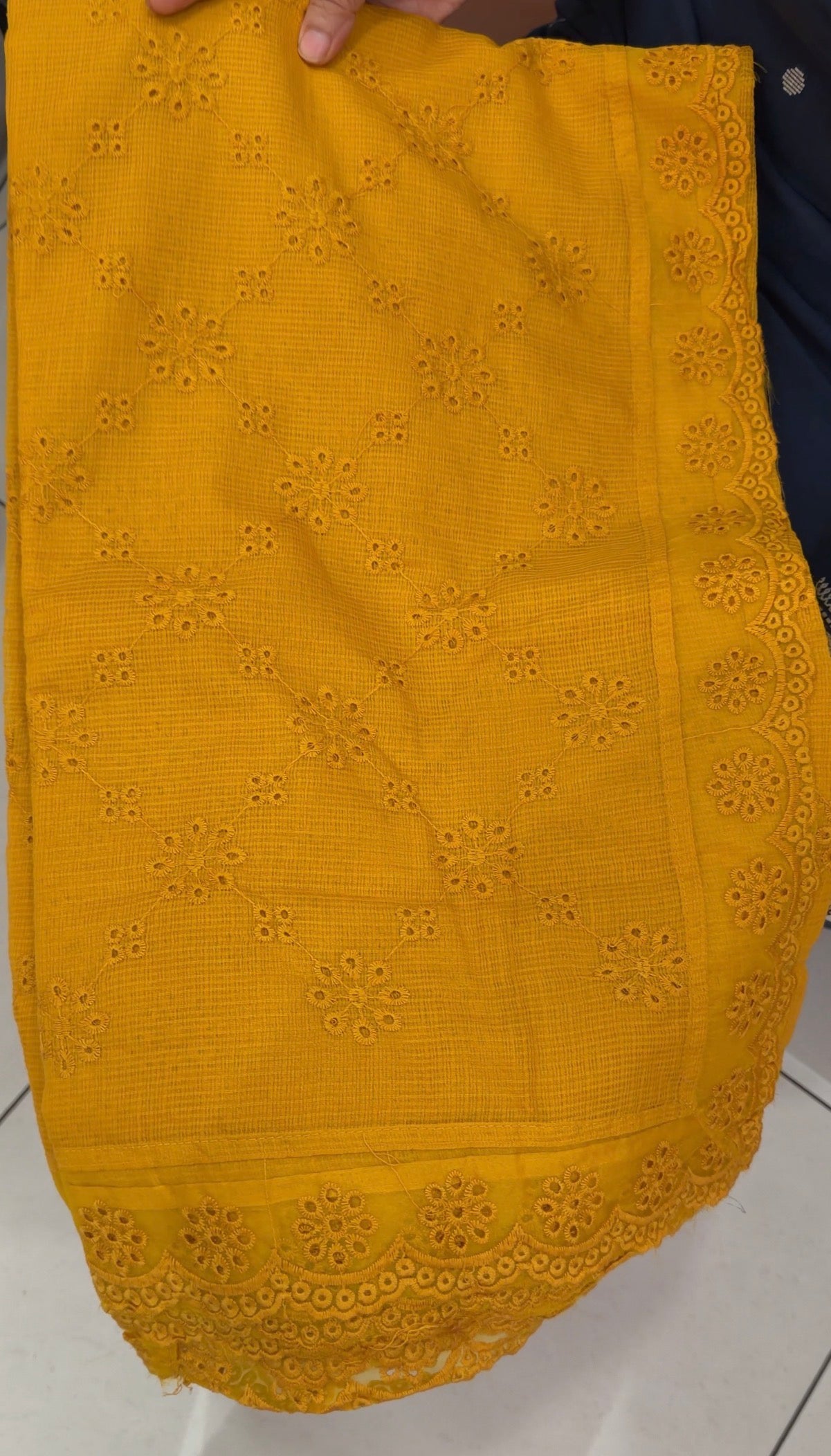 NET KOTA SAREES - IHA 34826