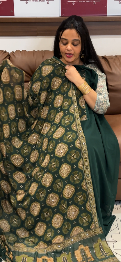 OFFER SALES UNSTITCHED SALWAR SUITS - IHA 34980