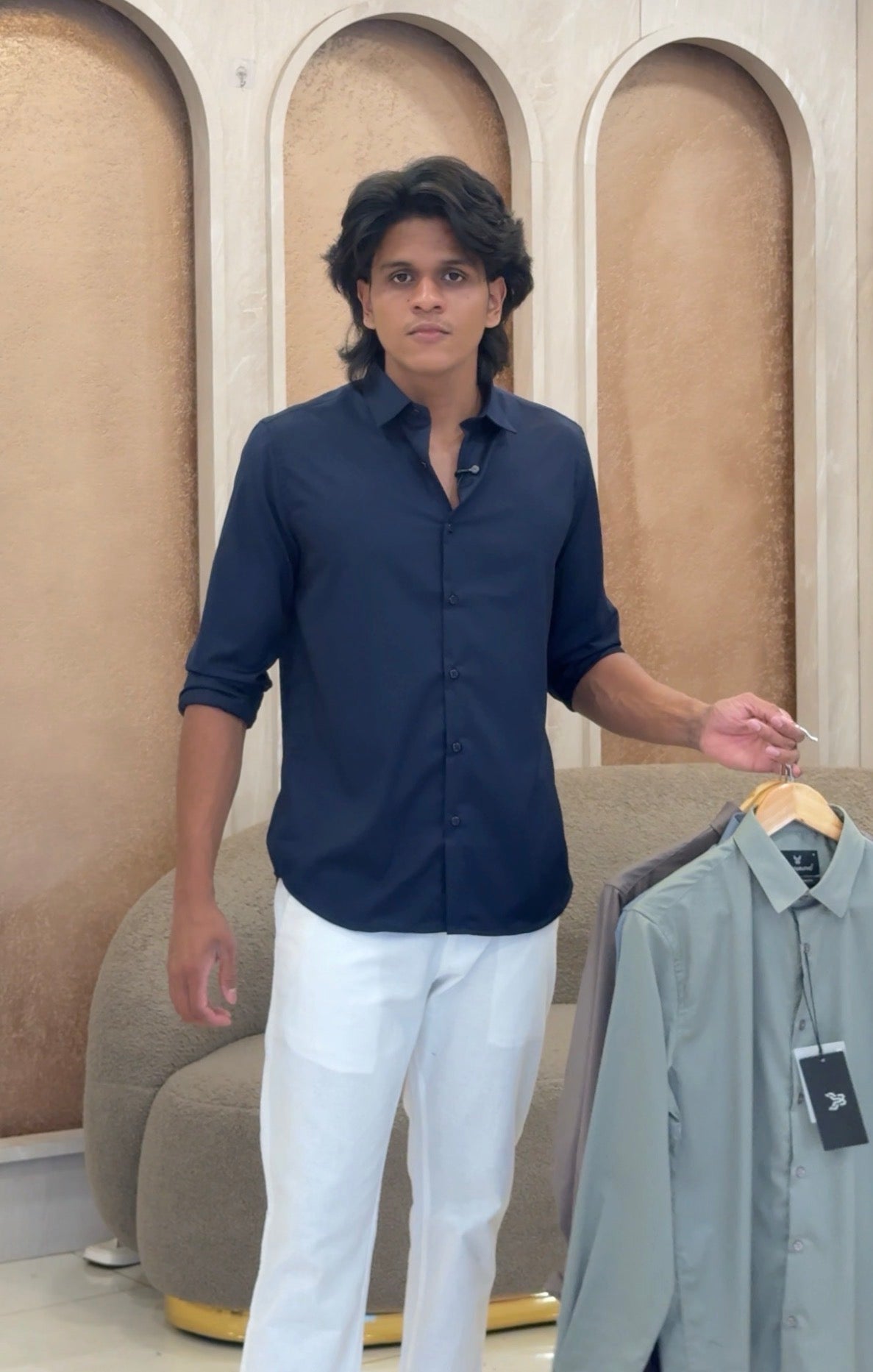 MENS SHIRT - IHA 32022
