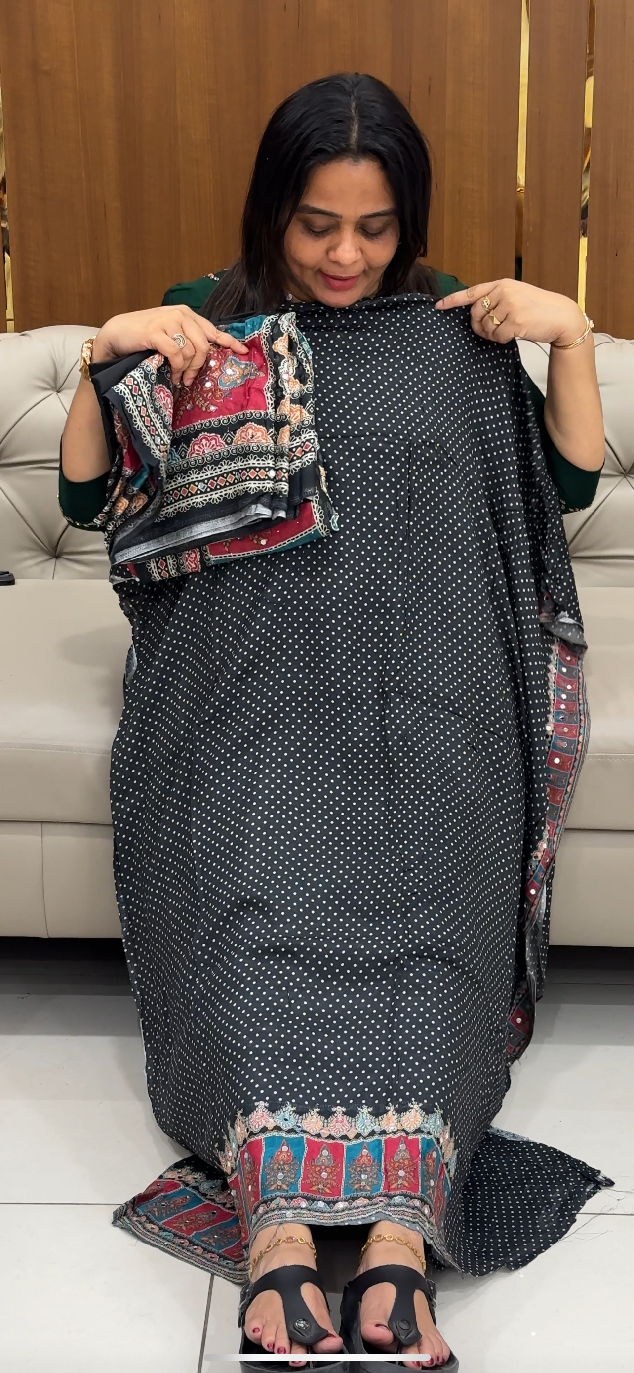 BUDGET BUY UNSTITCHED SALWAR SUITS - IHA 28848