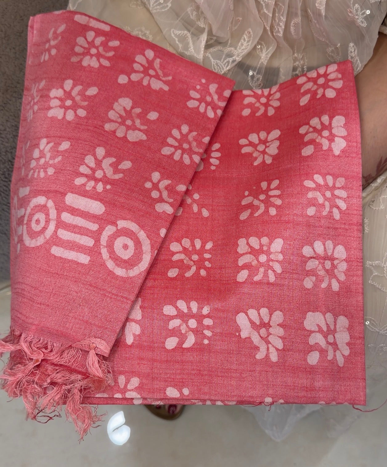 BATIK PRINTED UNSTITCHED SALWAR SUITS - IHA 33145