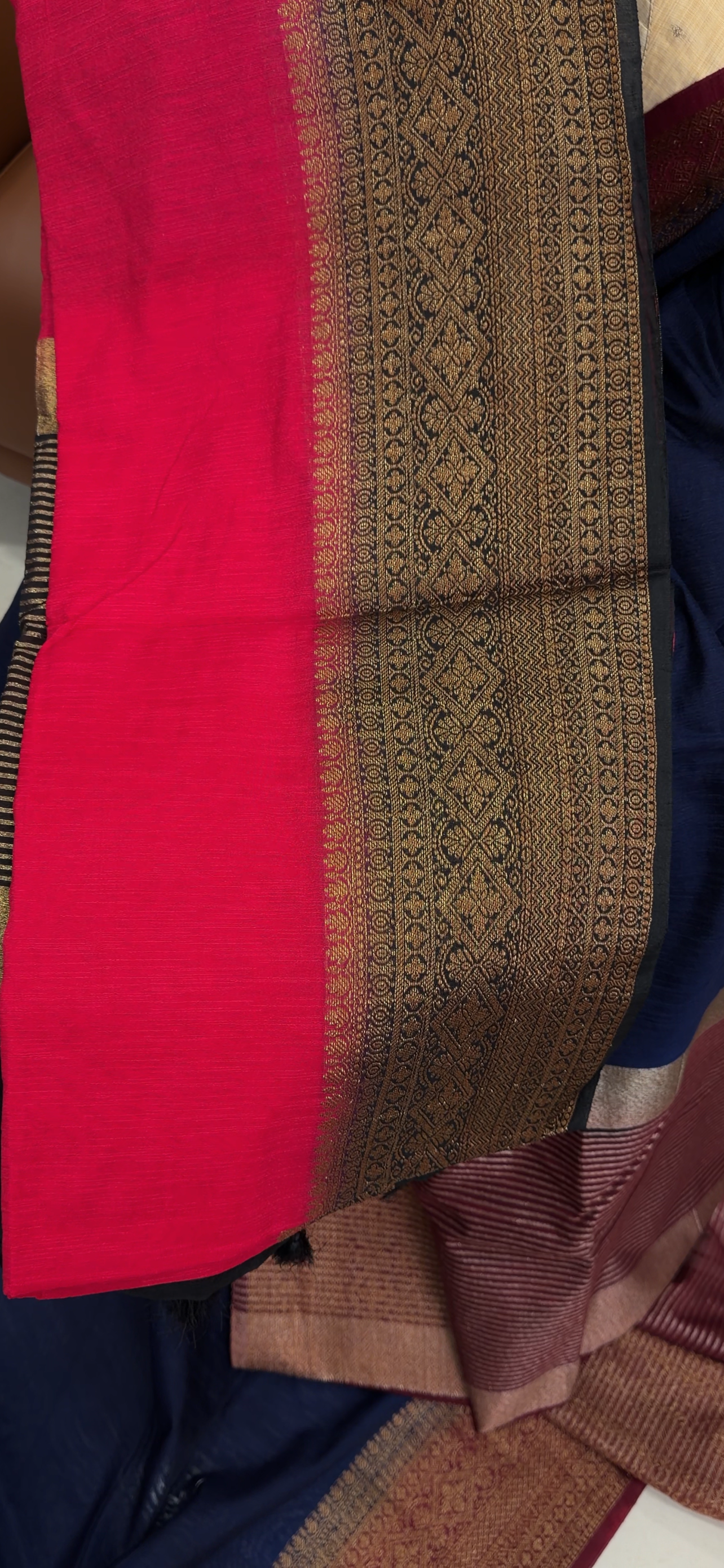 SEMI DUPION SAREES - IHA 33778