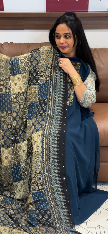 OFFER SALES UNSTITCHED SALWAR SUITS - IHA 34980