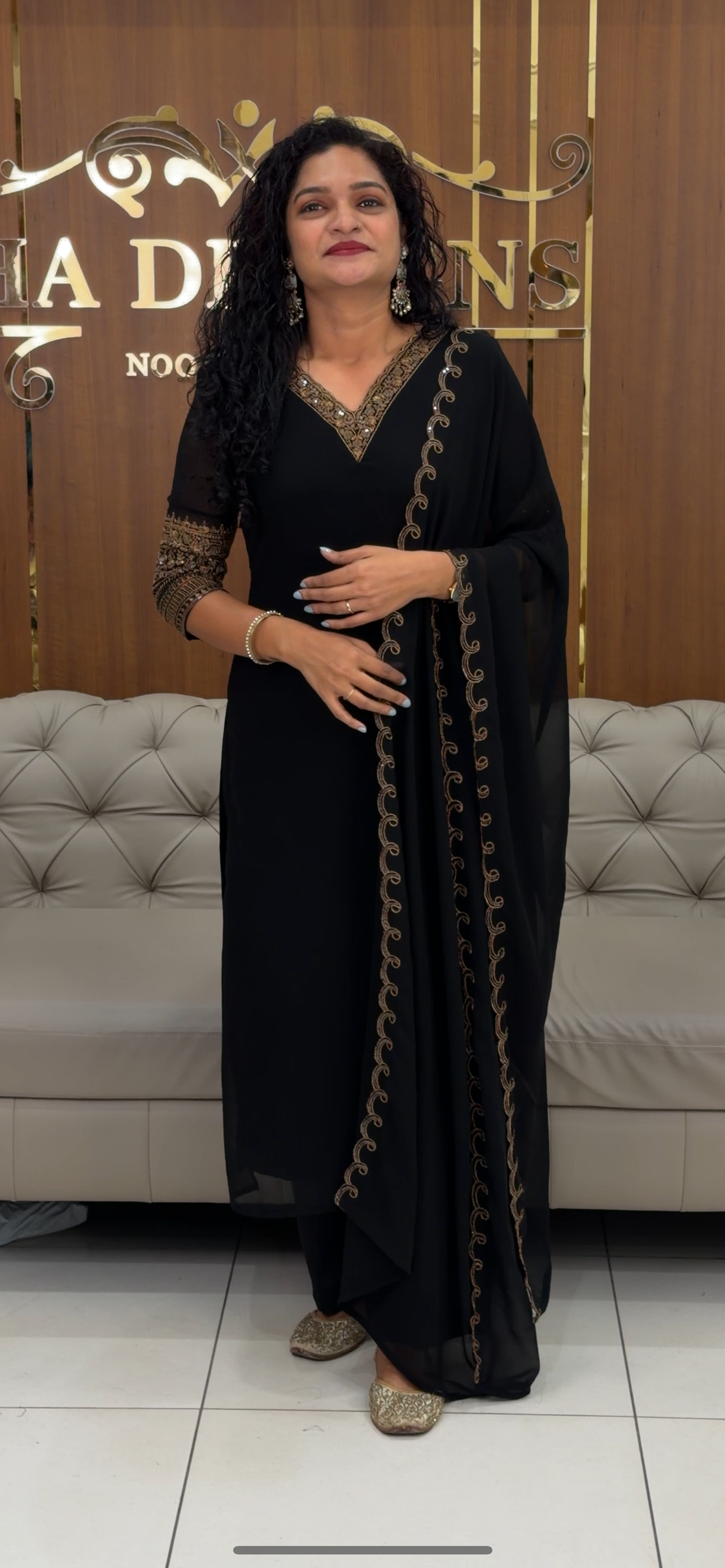 IHA'S IN-HOUSE TOP, BOTTOM AND DUPATTA  - IHA 29425