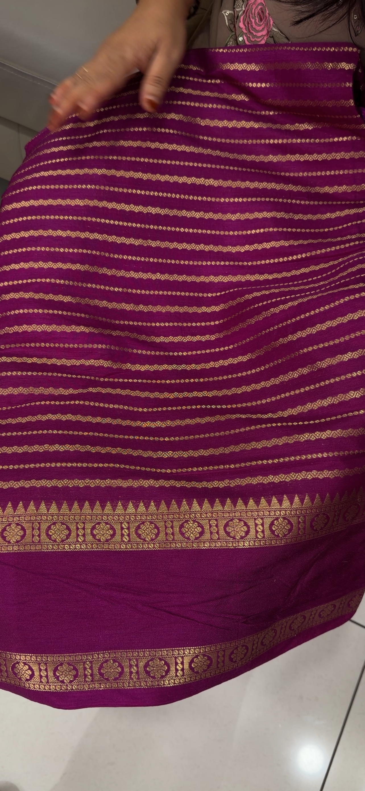 SEMI BANARSI  SAREES - IHA 32090