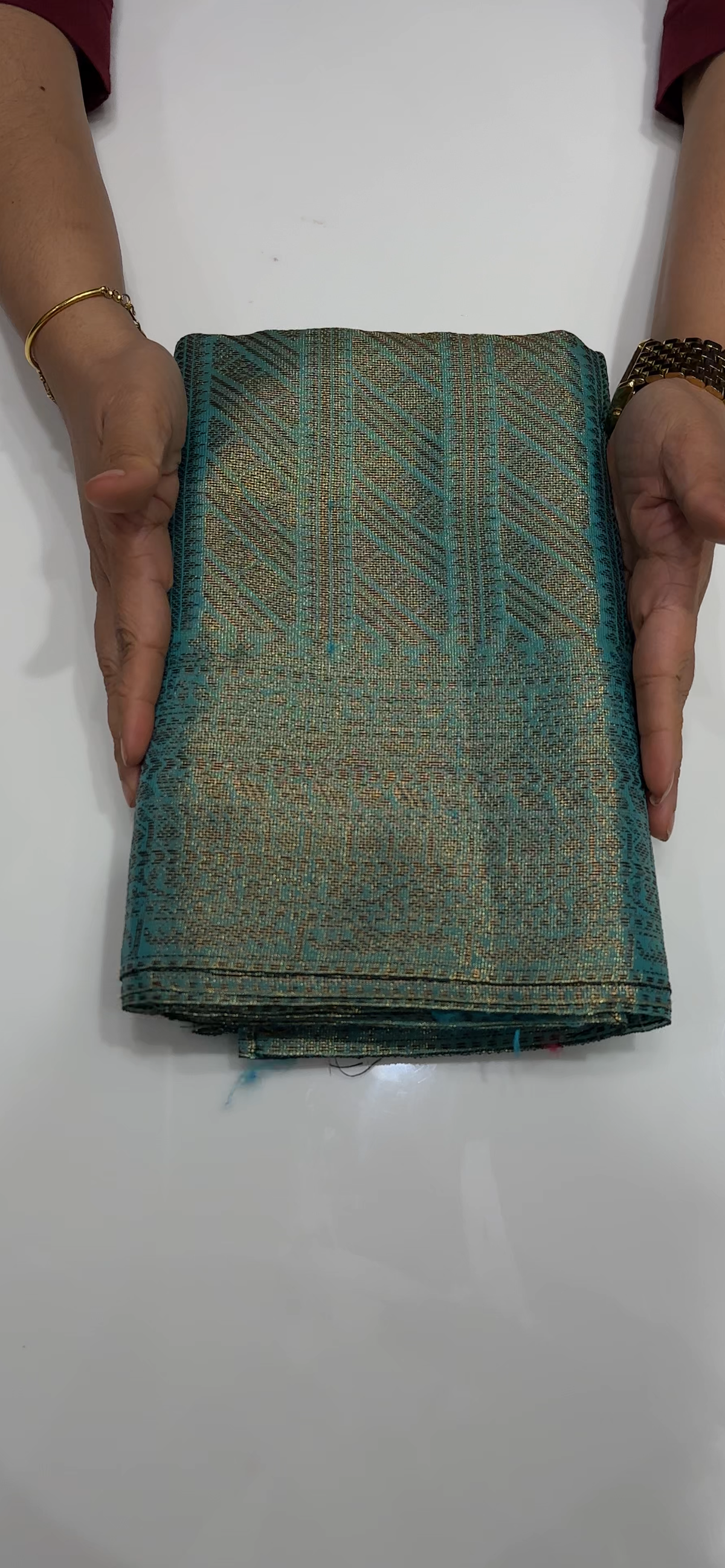 SEMI BANARASI SAREES - IHA 35583