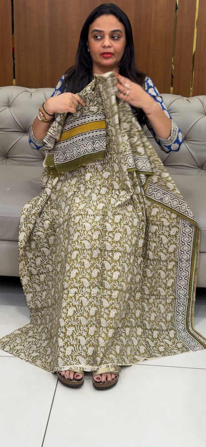 COTTON UNSTITCHED SALWAR SUITS - IHA 32798