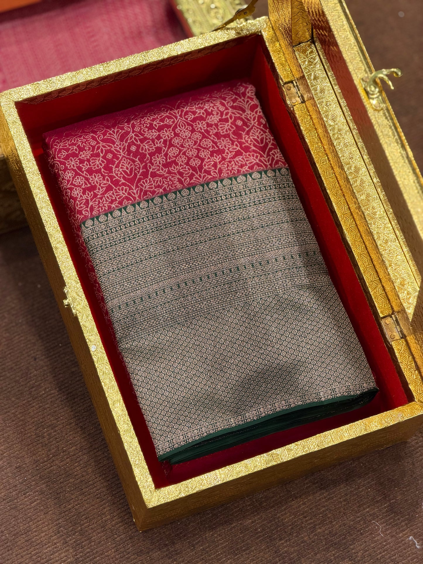 DESIGNER KANCHIPURAM SAREES - IHA 34428