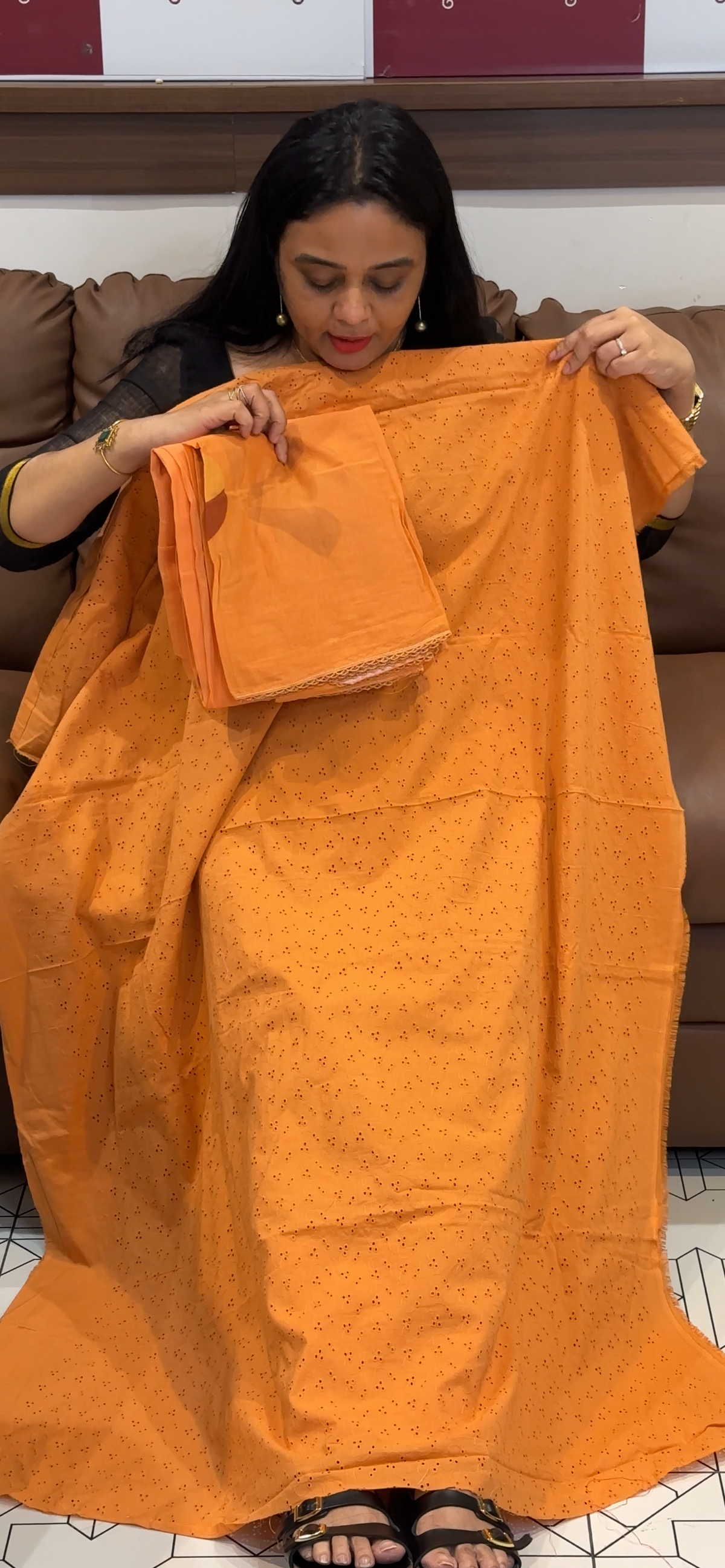 OFFER SALES UNSTITCHED SALWAR SUITS -  IHA 35488