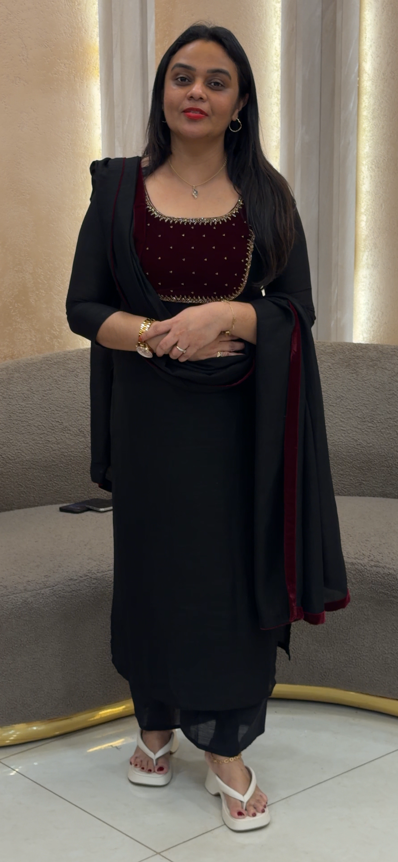 IHA'S IN-HOUSE UNSTITCHED SALWAR SUITS - IHA 33248