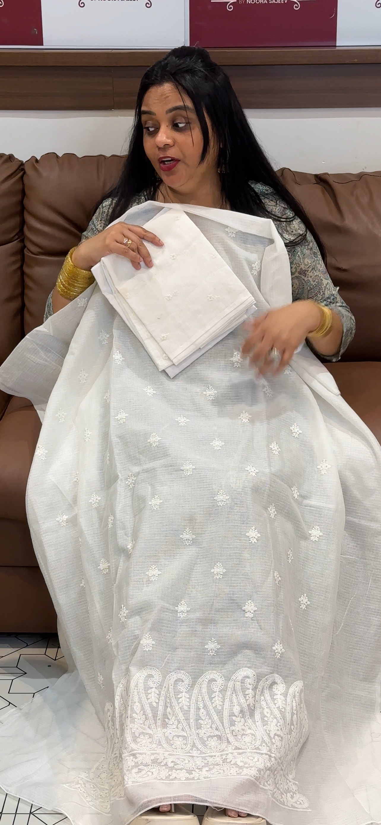 OFFER SALES UNSTITCHED SALWAR SUITS - IHA 34980