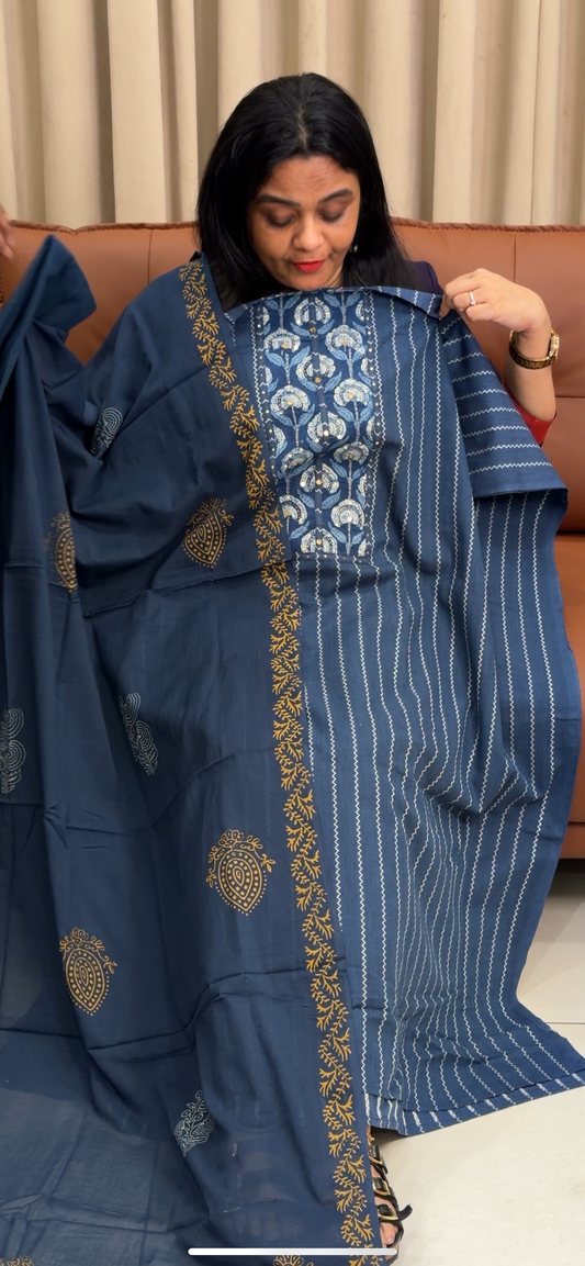 OFFER SALES UNSTITCHED SALWAR SUITS - IHA 35413