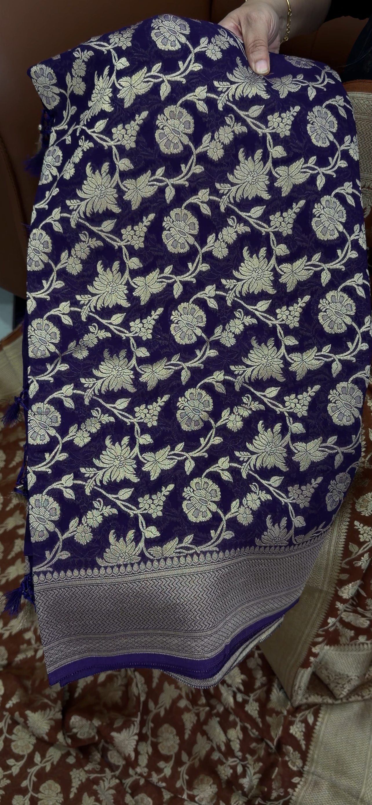 VISCOSE GEORGETTE SAREES - IHA 34117