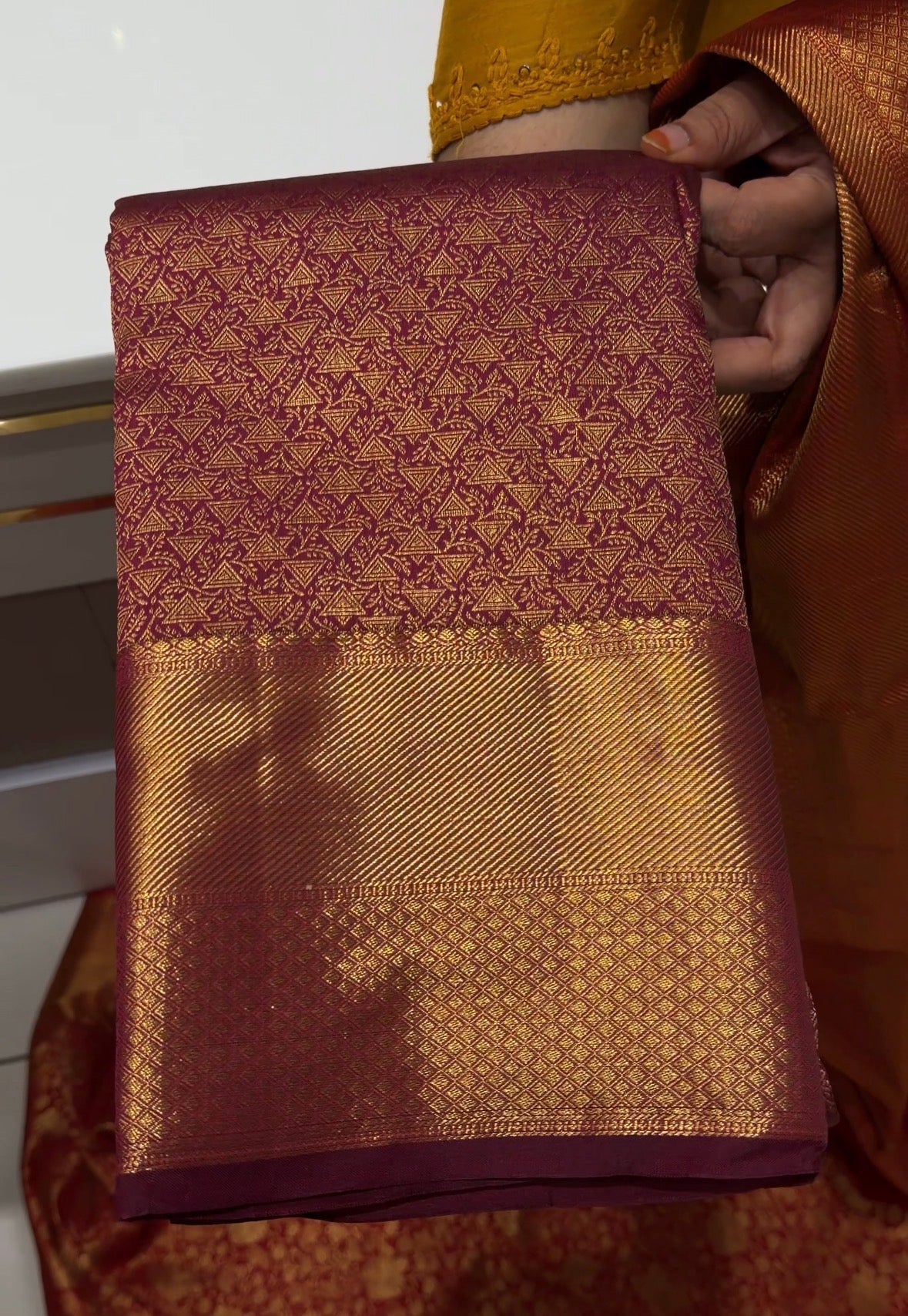 DESIGNER TISSUE KANCHIPURAM SAREES - IHA 34473