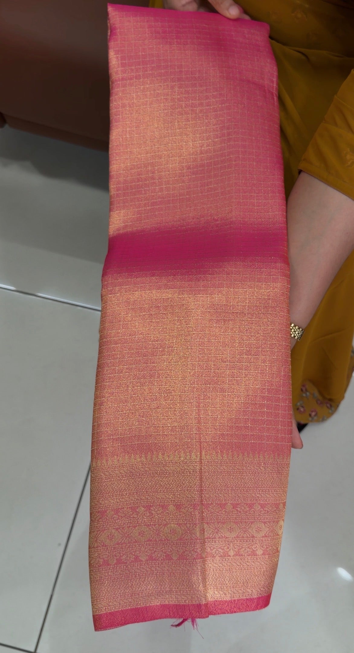 SEMI TISSUE SAREES - IHA 34413
