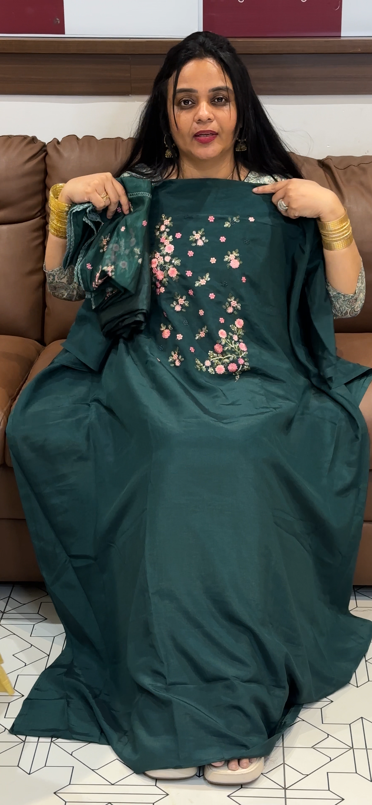 OFFER SALES UNSTITCHED SALWAR SUITS - IHA 34976