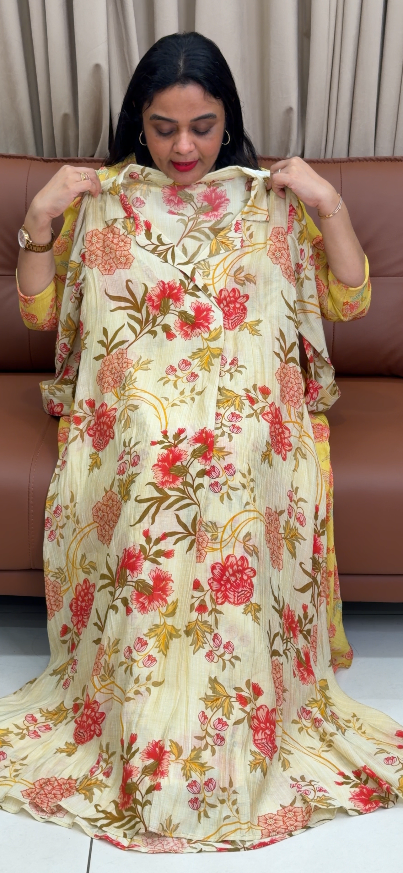 IHA'S IN-HOUSE PRINTED TUNIC TOPS - IHA 33812