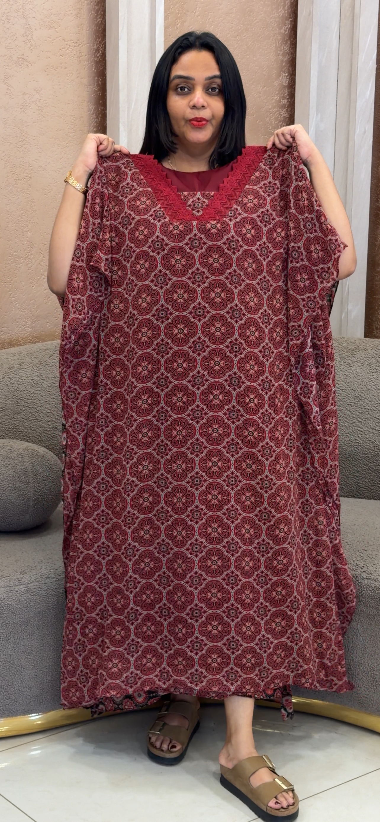 IHA'S IN-HOUSE KAFTAN TOPS - IHA 32954