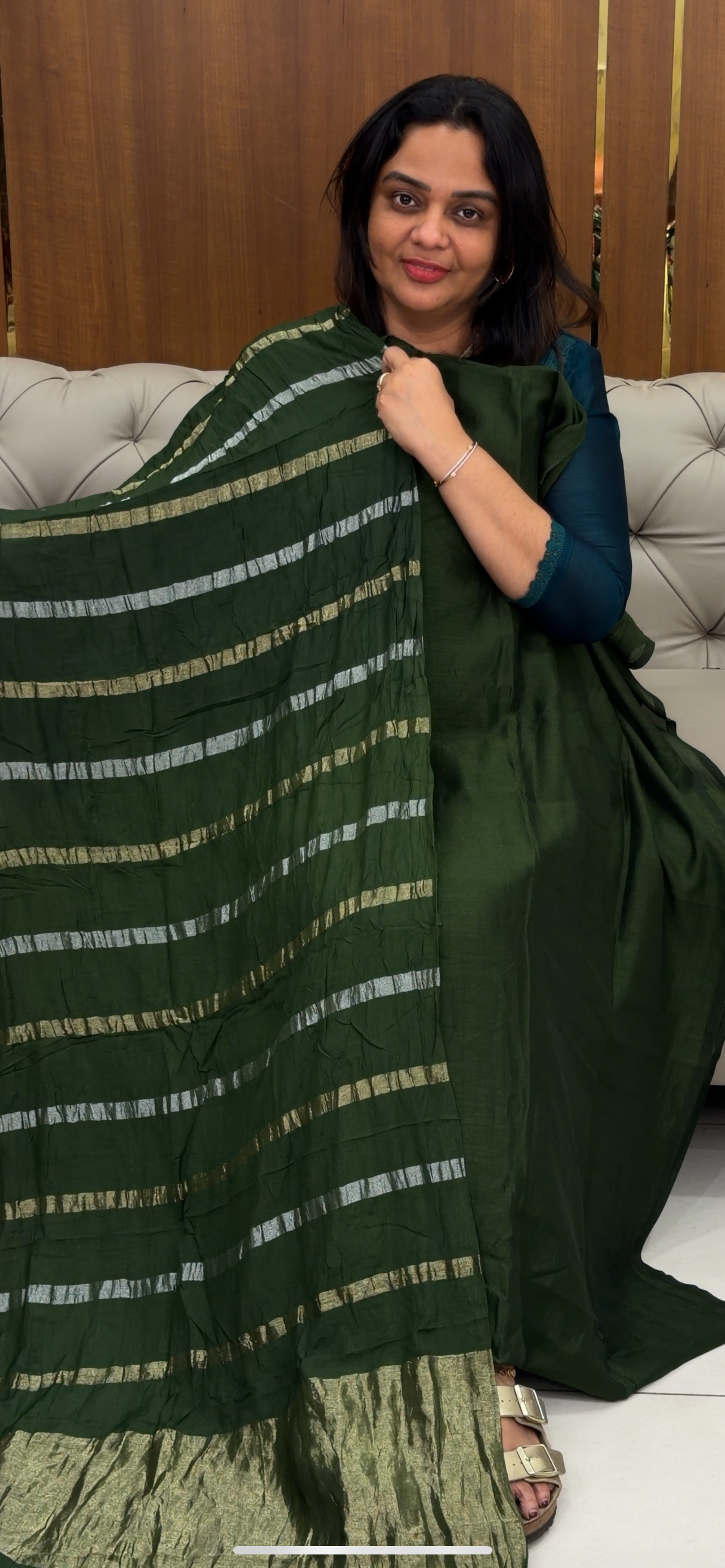 FORWARD SEMI RAW SILK UNSTITCHED SALWAR SUITS - IHA 30765