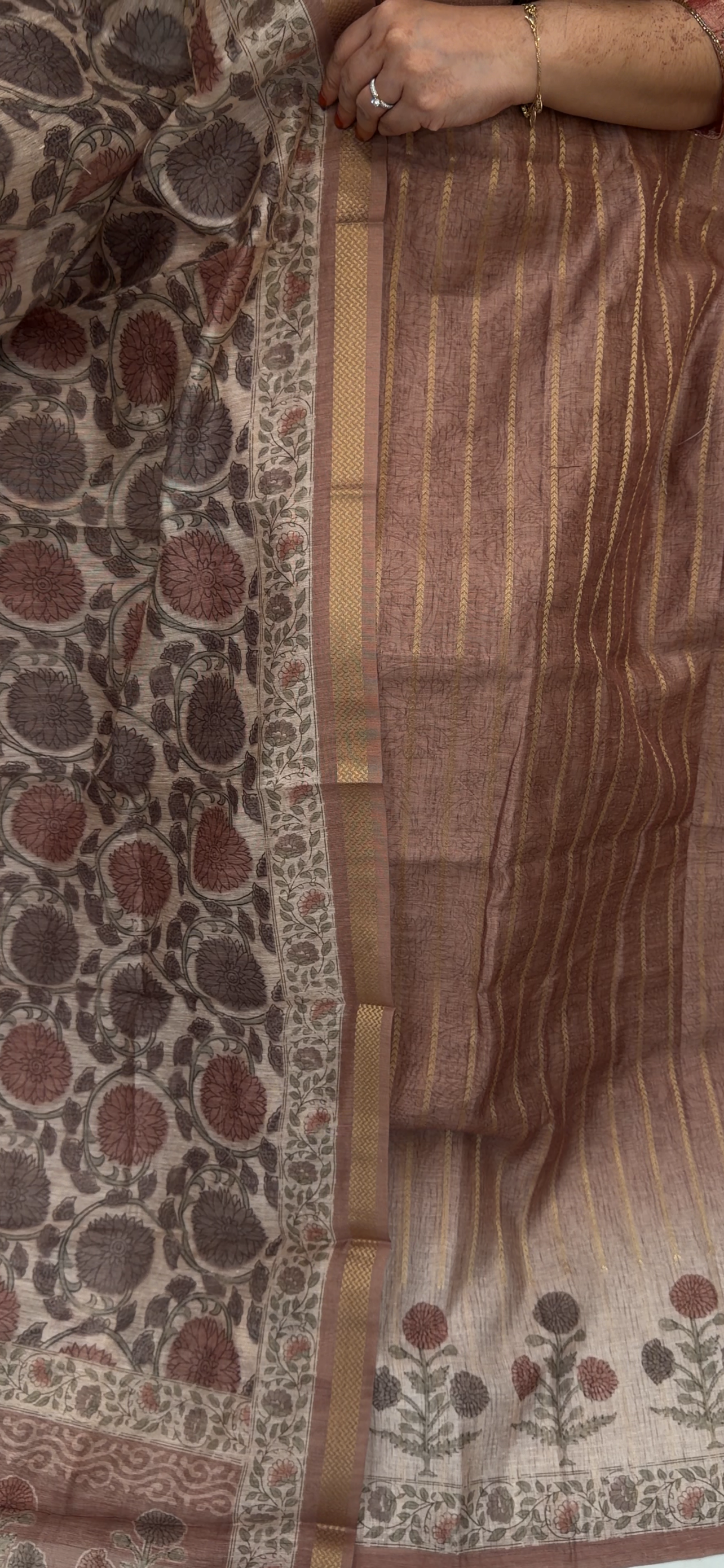 SOFT CHANDERI UNSTITCHED SALWAR SUITS - IHA 33227