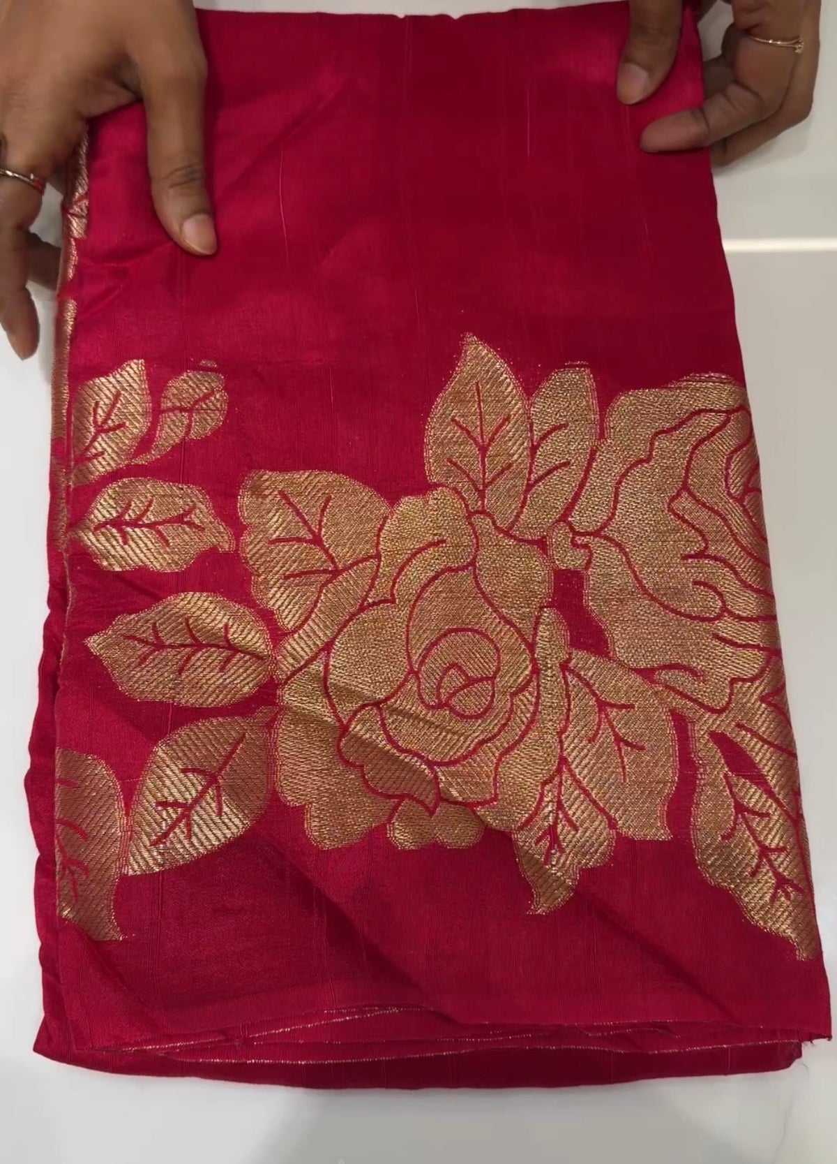 SEMI BANARASI SAREES - IHA 35194