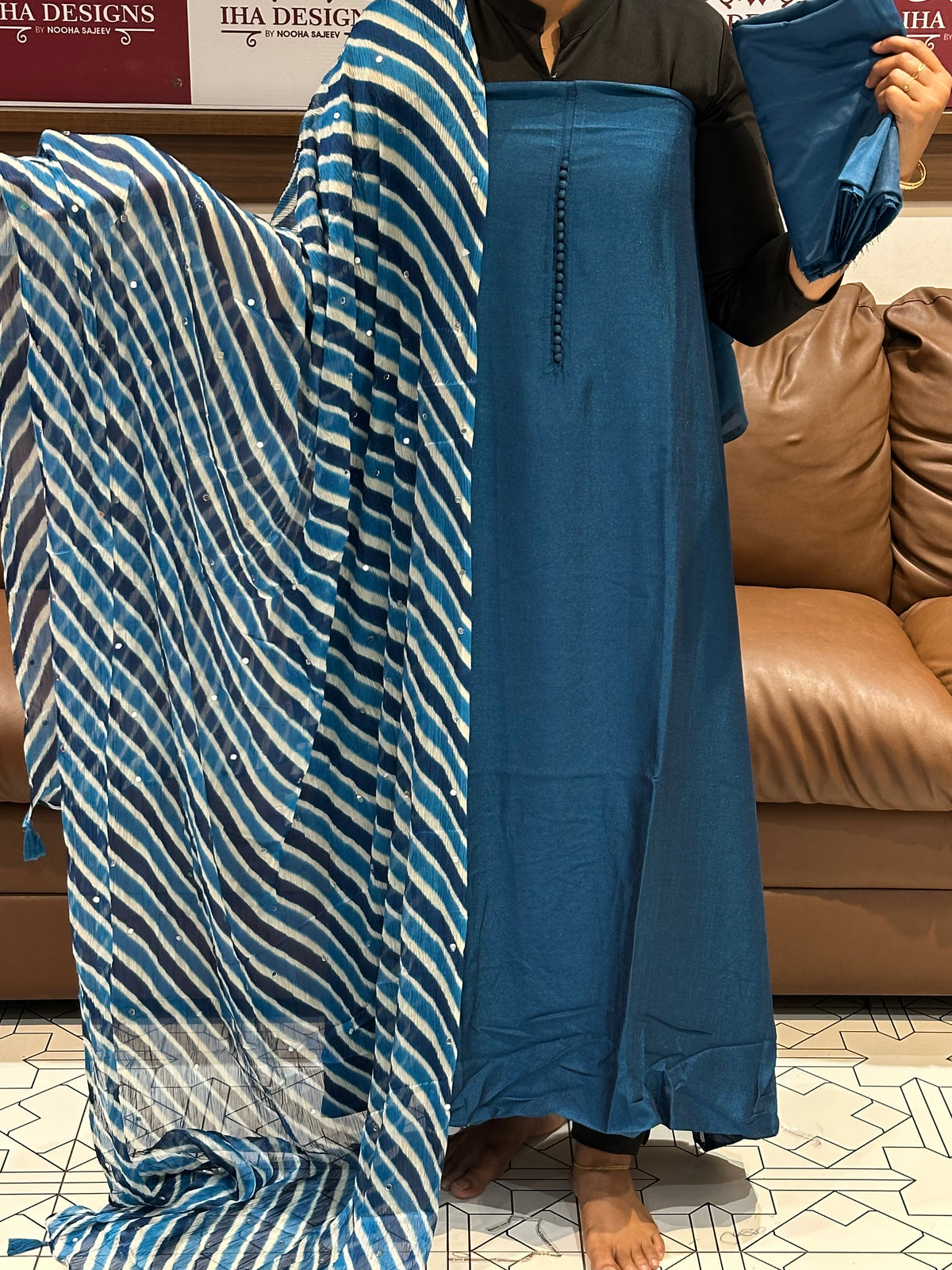 OFFER SALES UNSTITCHED SALWAR SUITS - IHA 35818