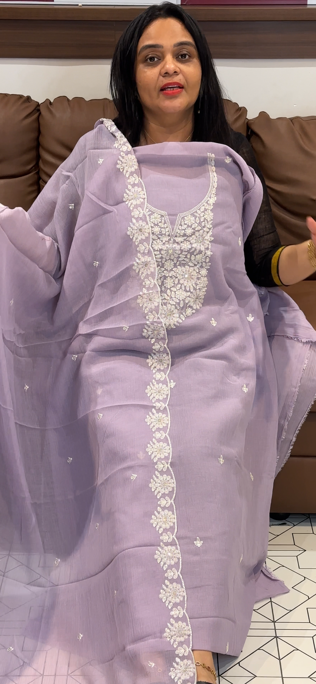 OFFER SALES UNSTITCHED SALWAR SUITS - IHA 35481