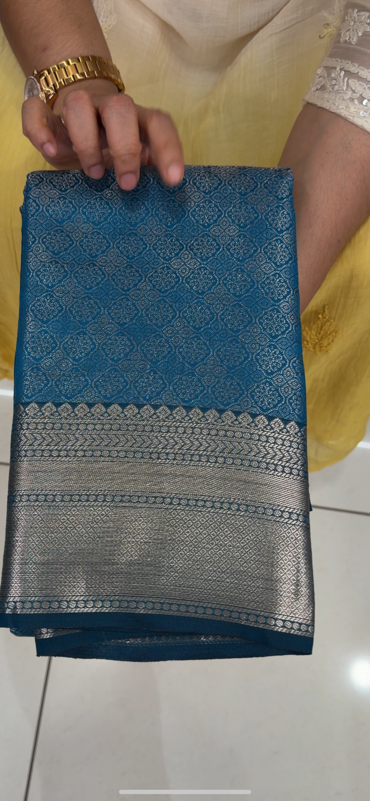 SEMI BROCADE SAREES - IHA 29227