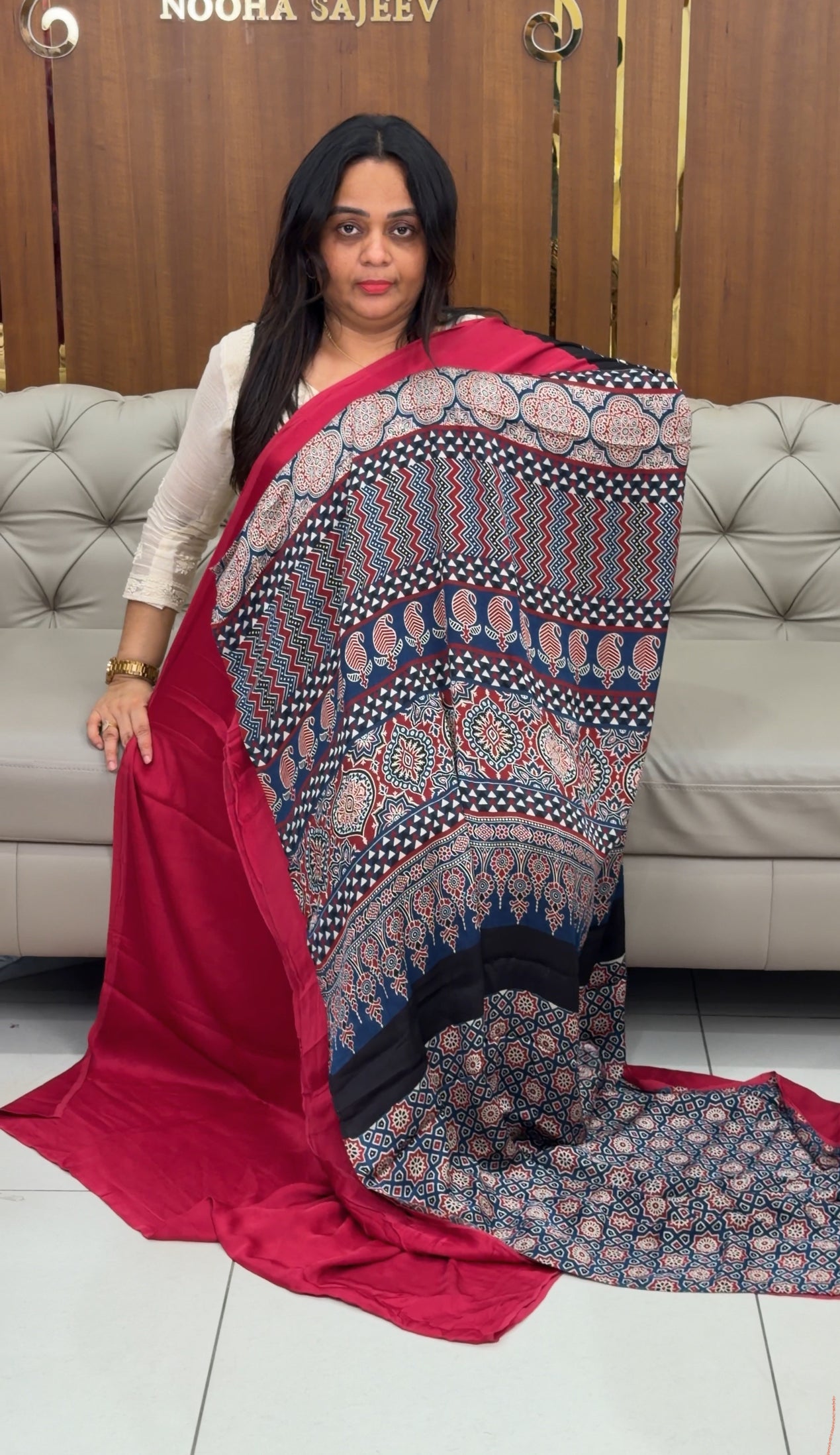 MODAL SILK SAREES - IHA 29213