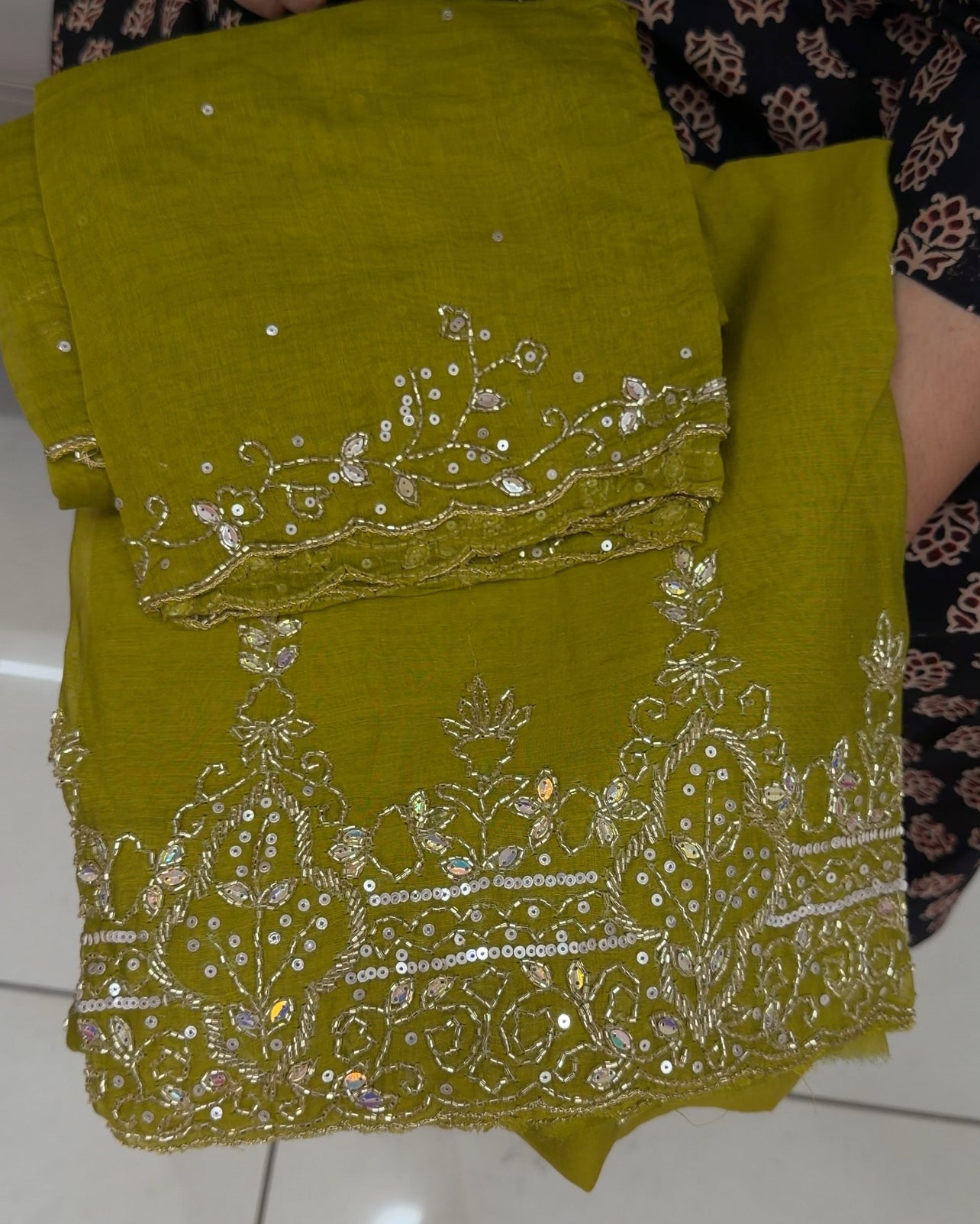 MULCHANDERI UNSTITCHED SALWAR SUITS - IHA 29334