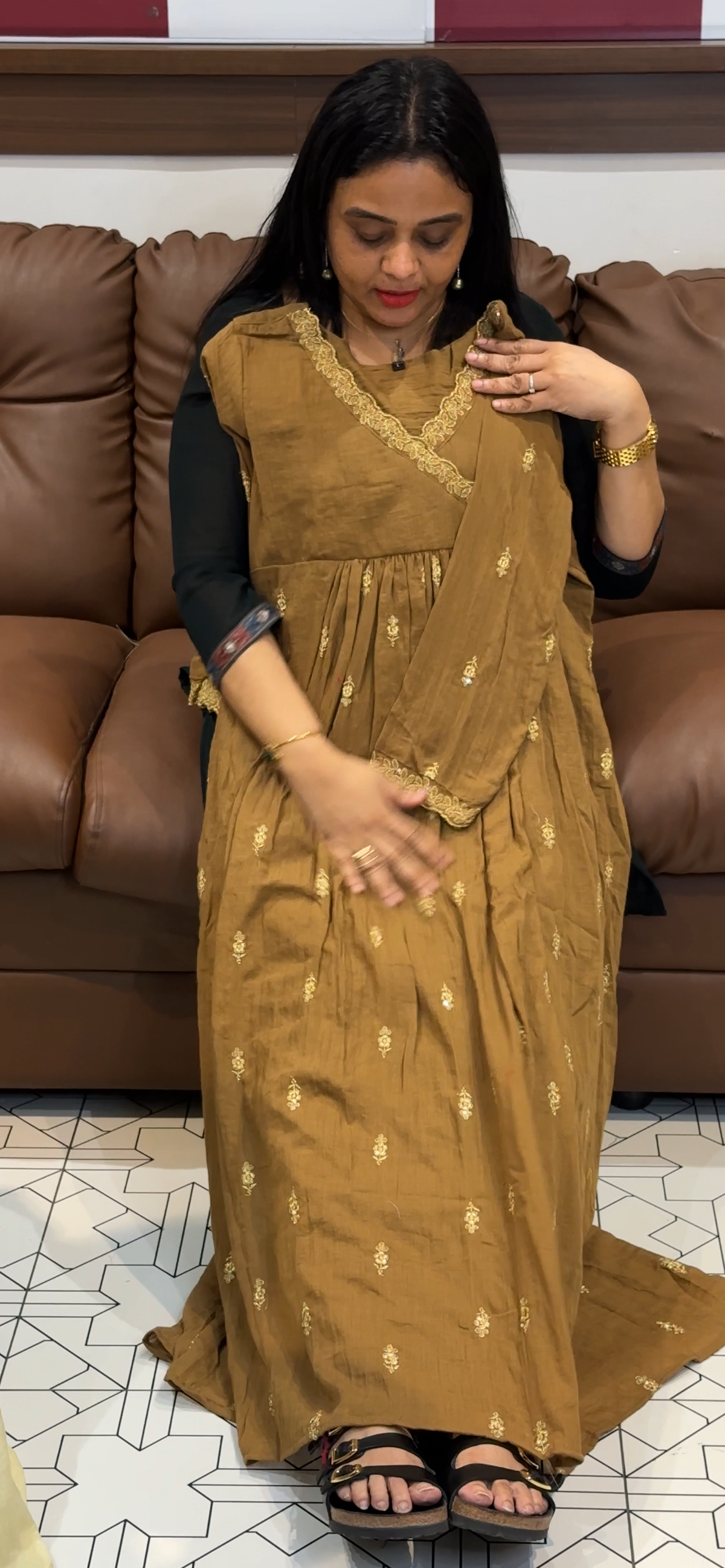 MUL CHANDERI TOP - IHA 35610