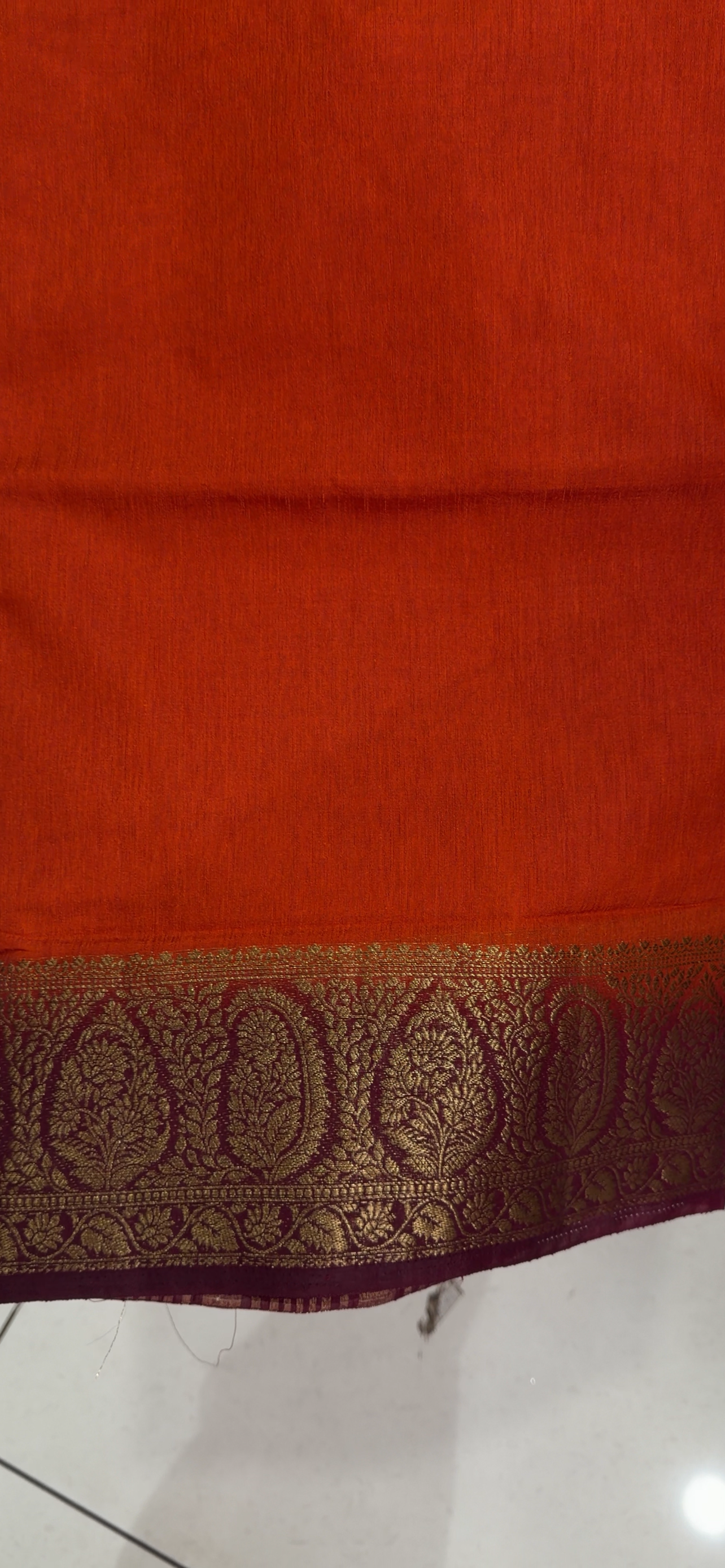 SEMI JUTE BANARASI SAREES - IHA 34937
