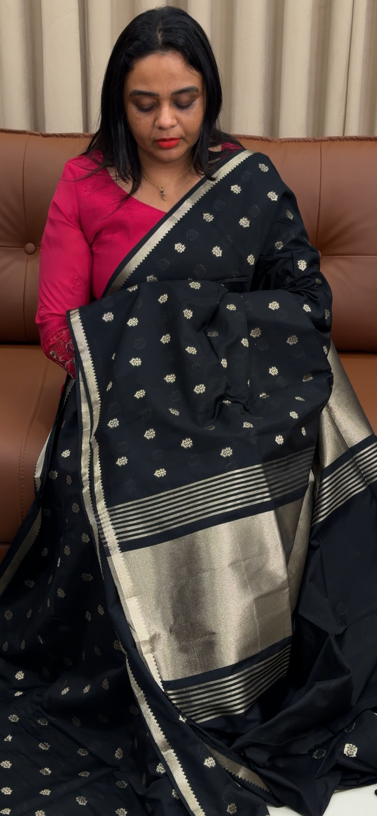 SILK COTTON SAREES - IHA 33534