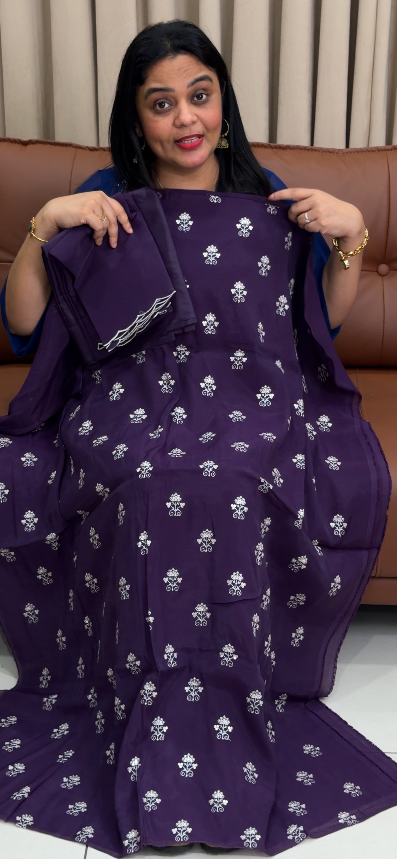 UNSTITCHED SLAWAR SUITS - IHA 34082