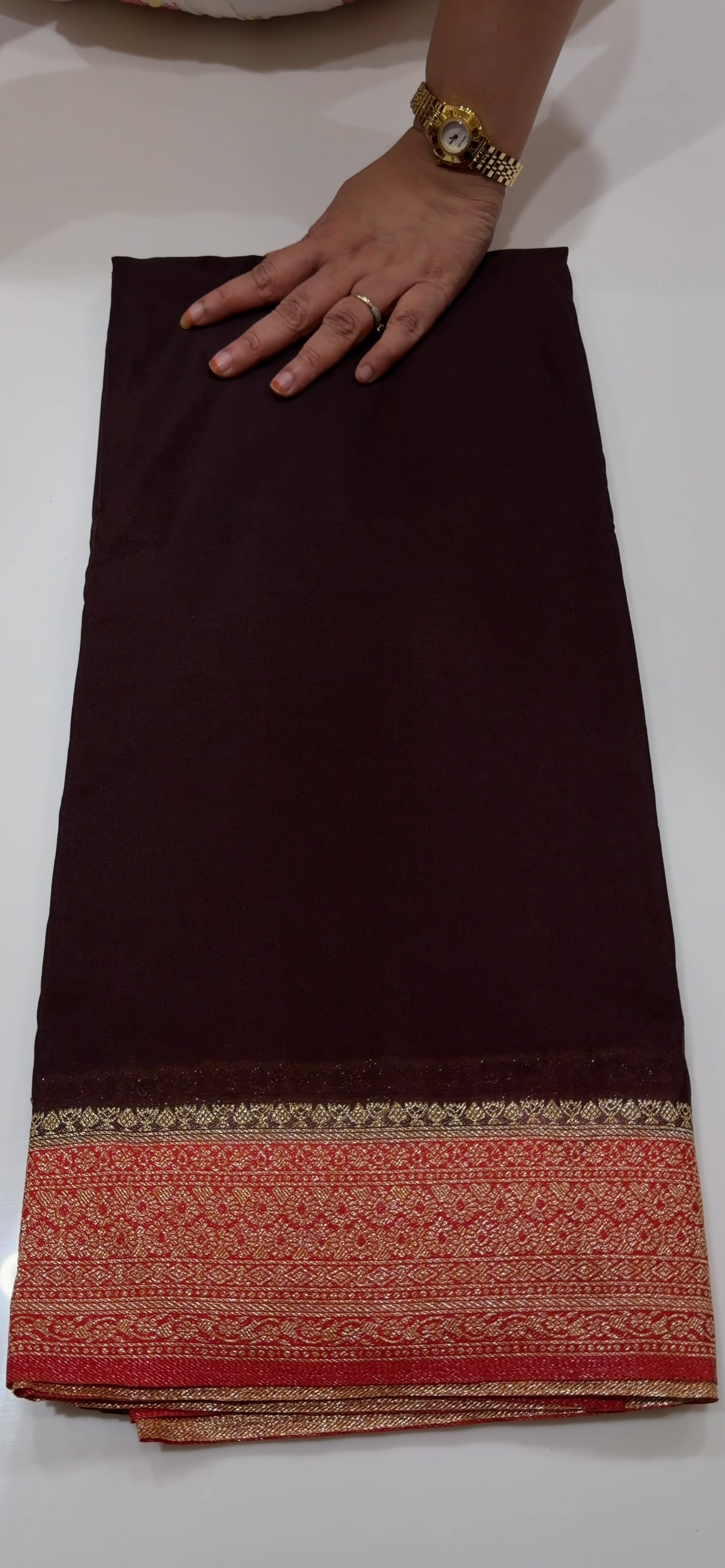 SEMI BANARASI SAREES - IHA 34575