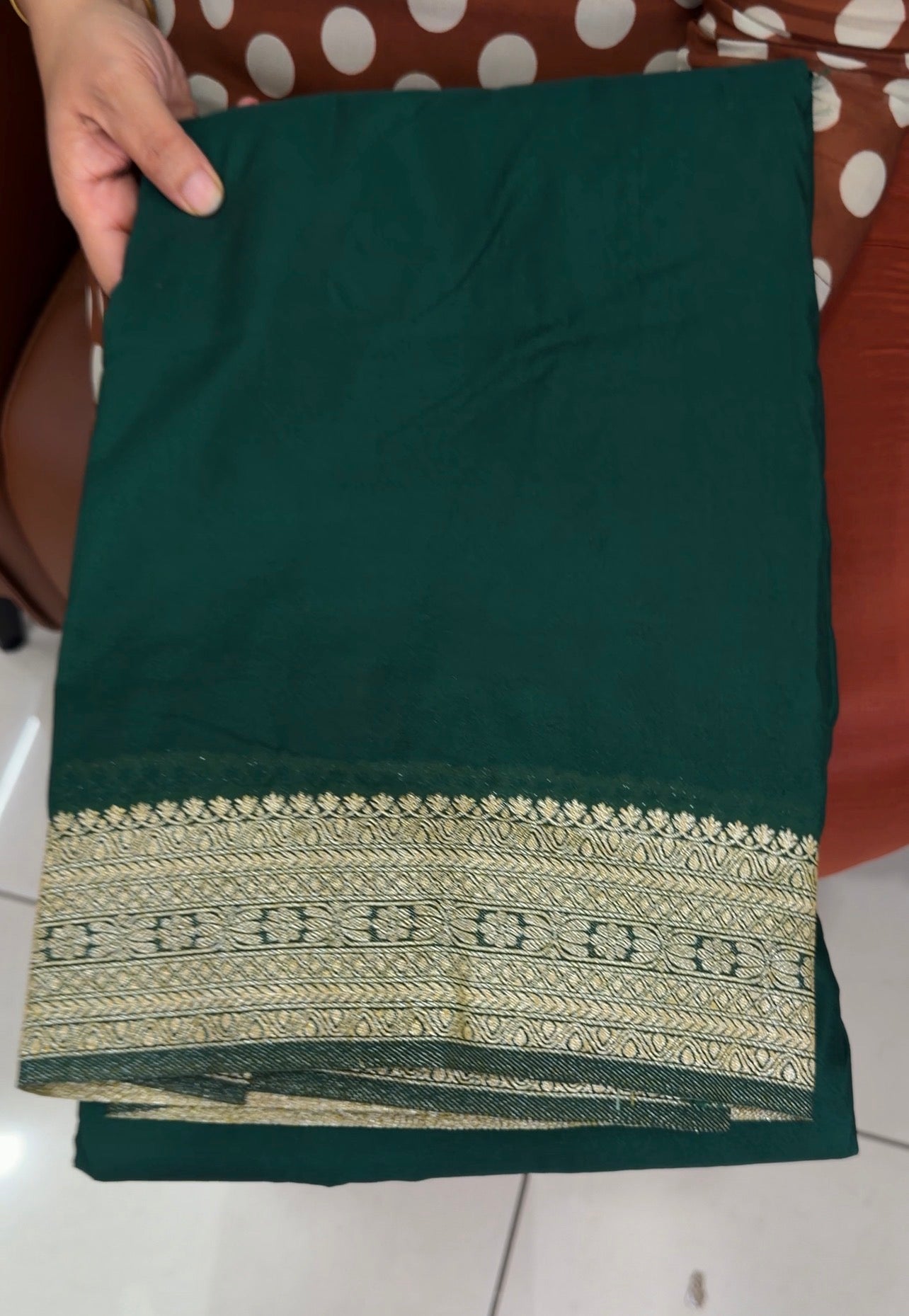 SEMI BANARASI SAREES - IHA 34194