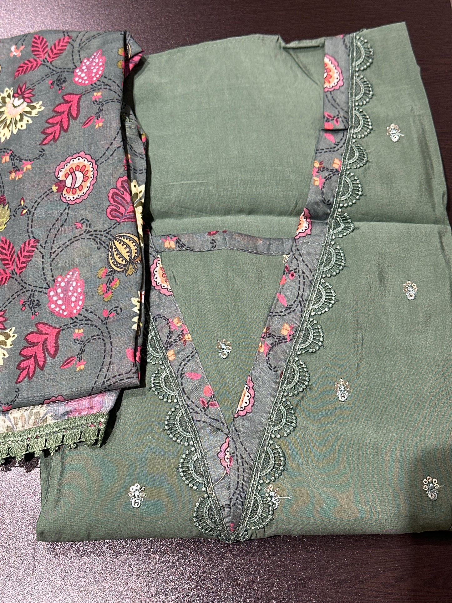 OFFER SALES UNSTITCHED SALWAR SUITS -  IHA 34160