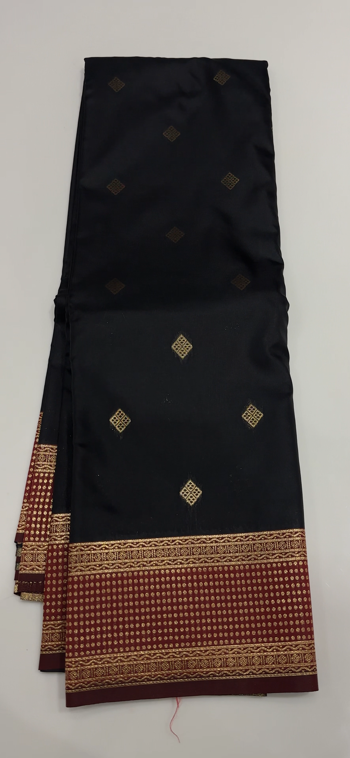 SEMI SILK SAREES - IHA 35585