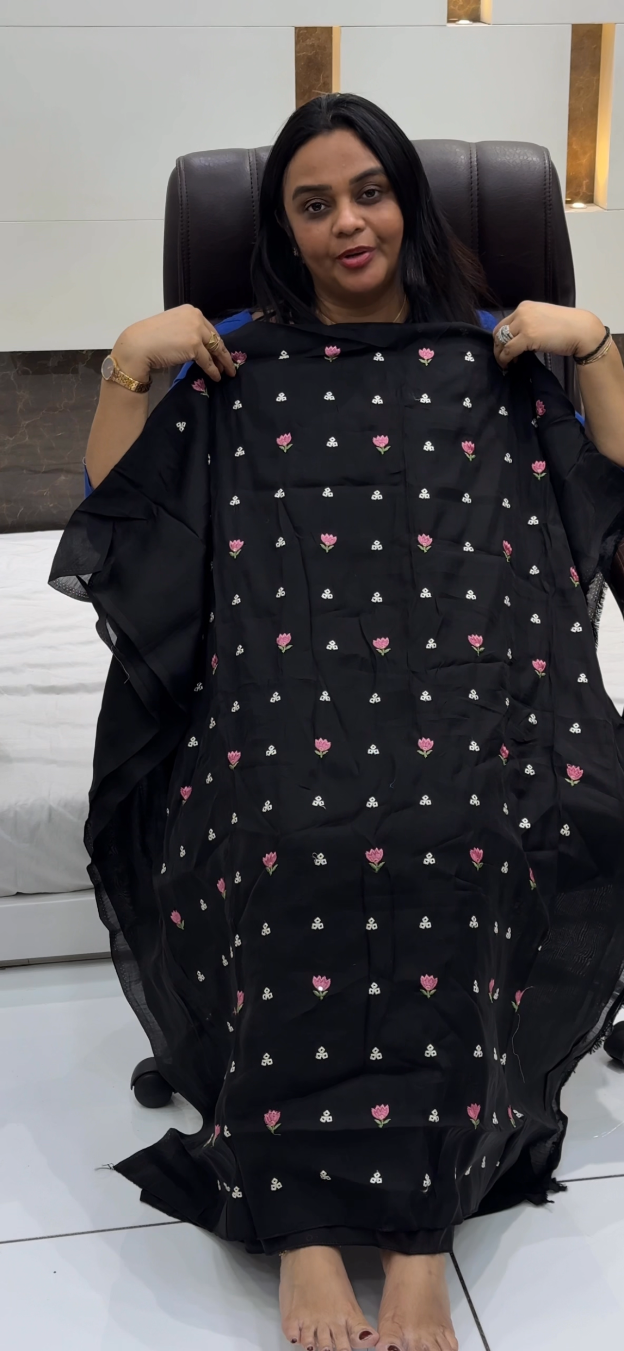 MUL CHANDERI UNSTITCHED SALWAR SUITS - IHA 33179