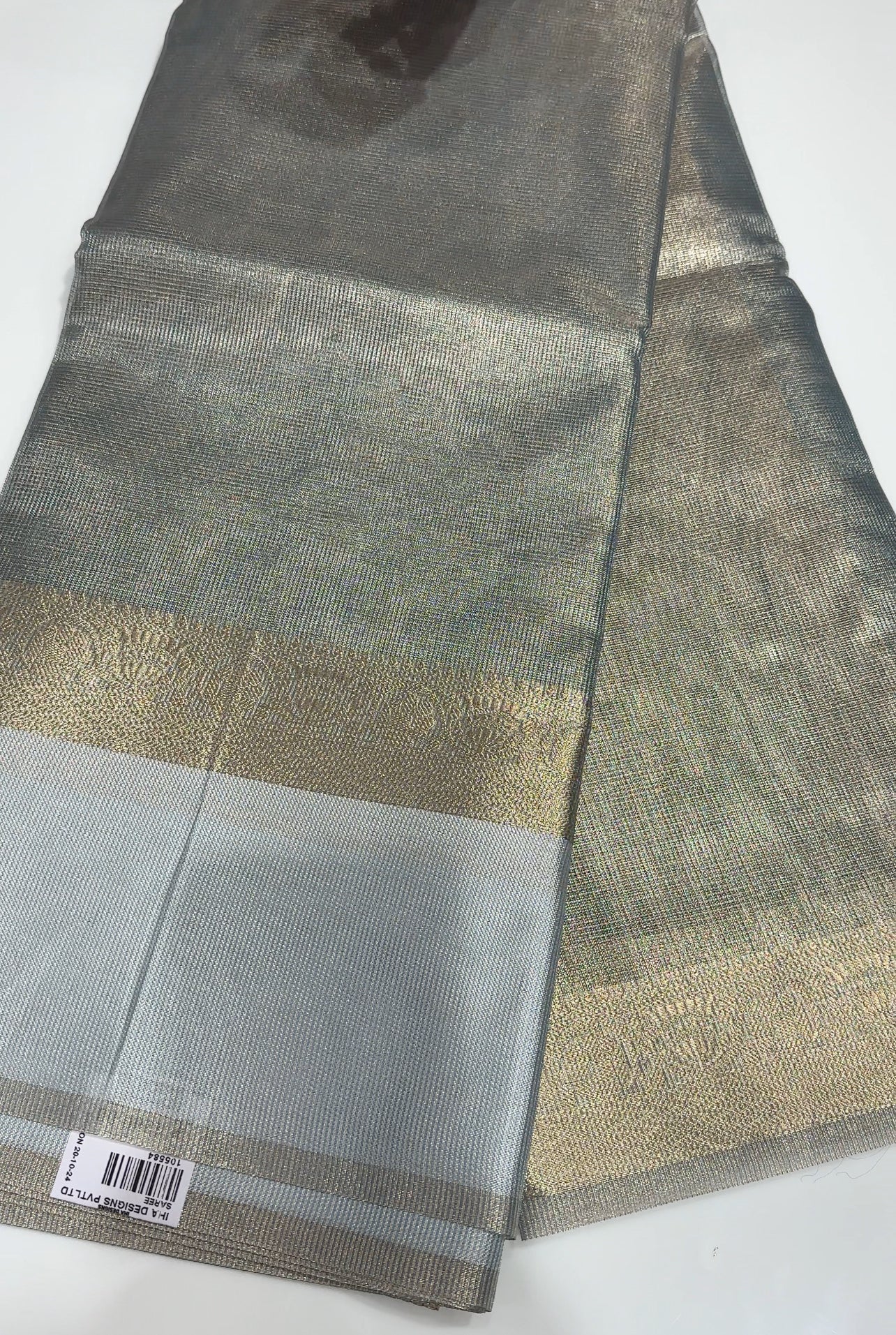 TISSUE SILK SAREES - IHA 23800