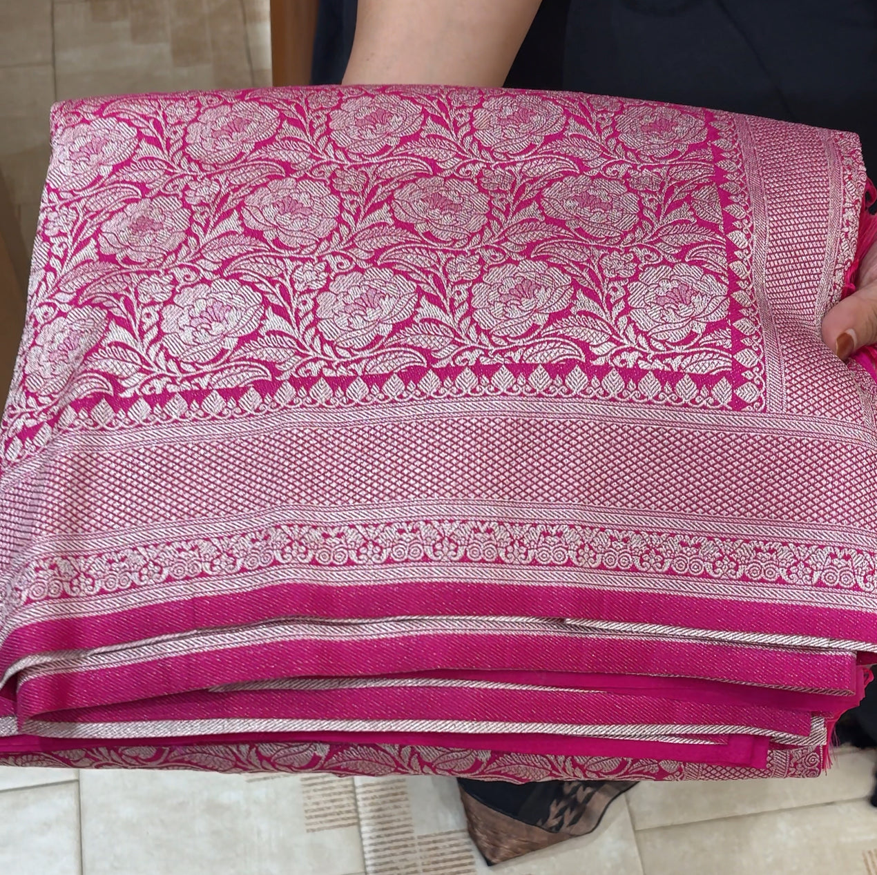 SEMI KATAN SAREES - IHA 24131