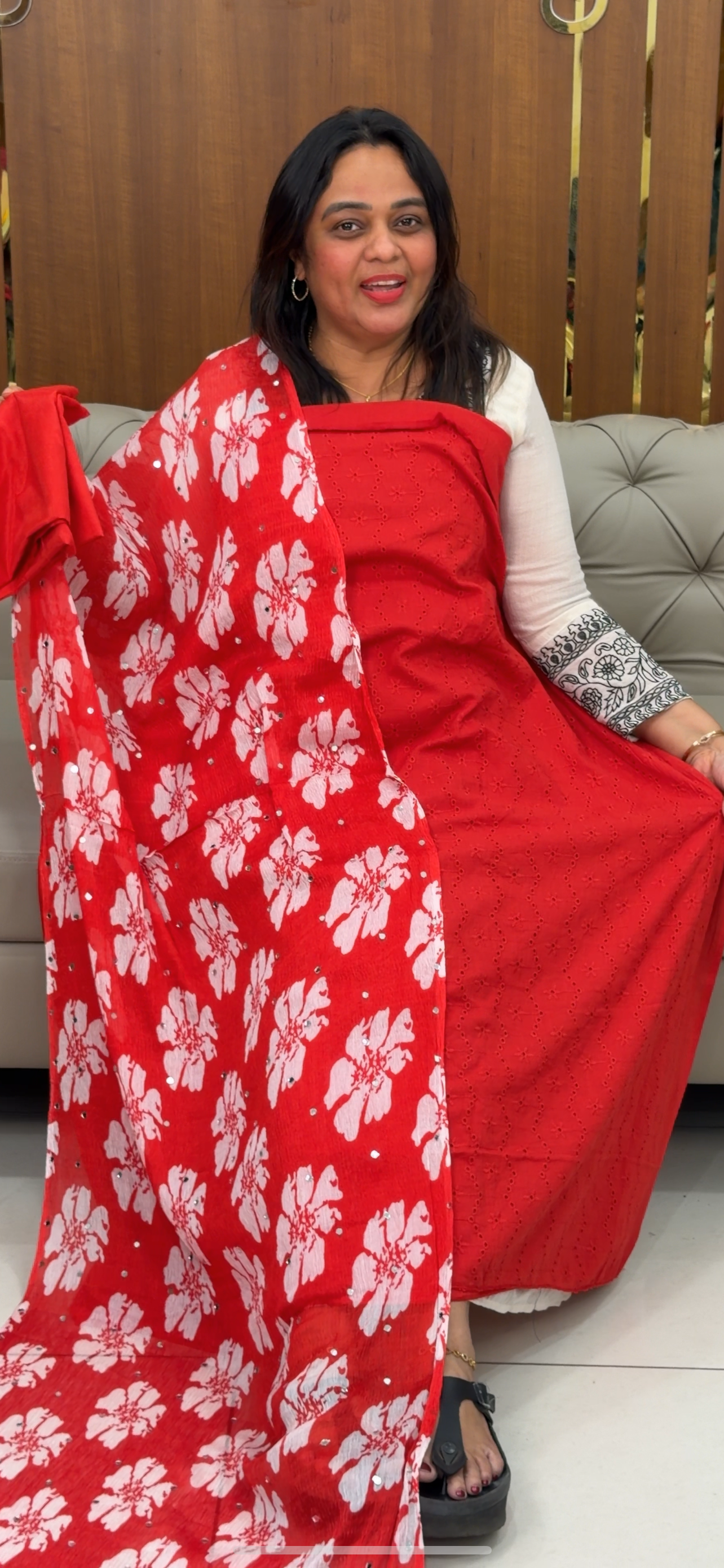 HAKOBA UNSTITCHED SALWAR SUITS - IHA 28913