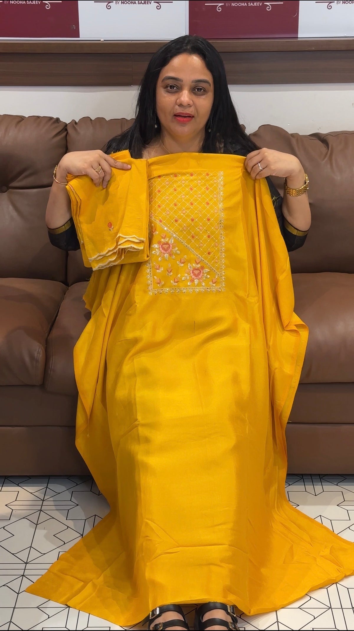 OFFER SALES UNSTITCHED SALWAR SUITS - IHA 35474