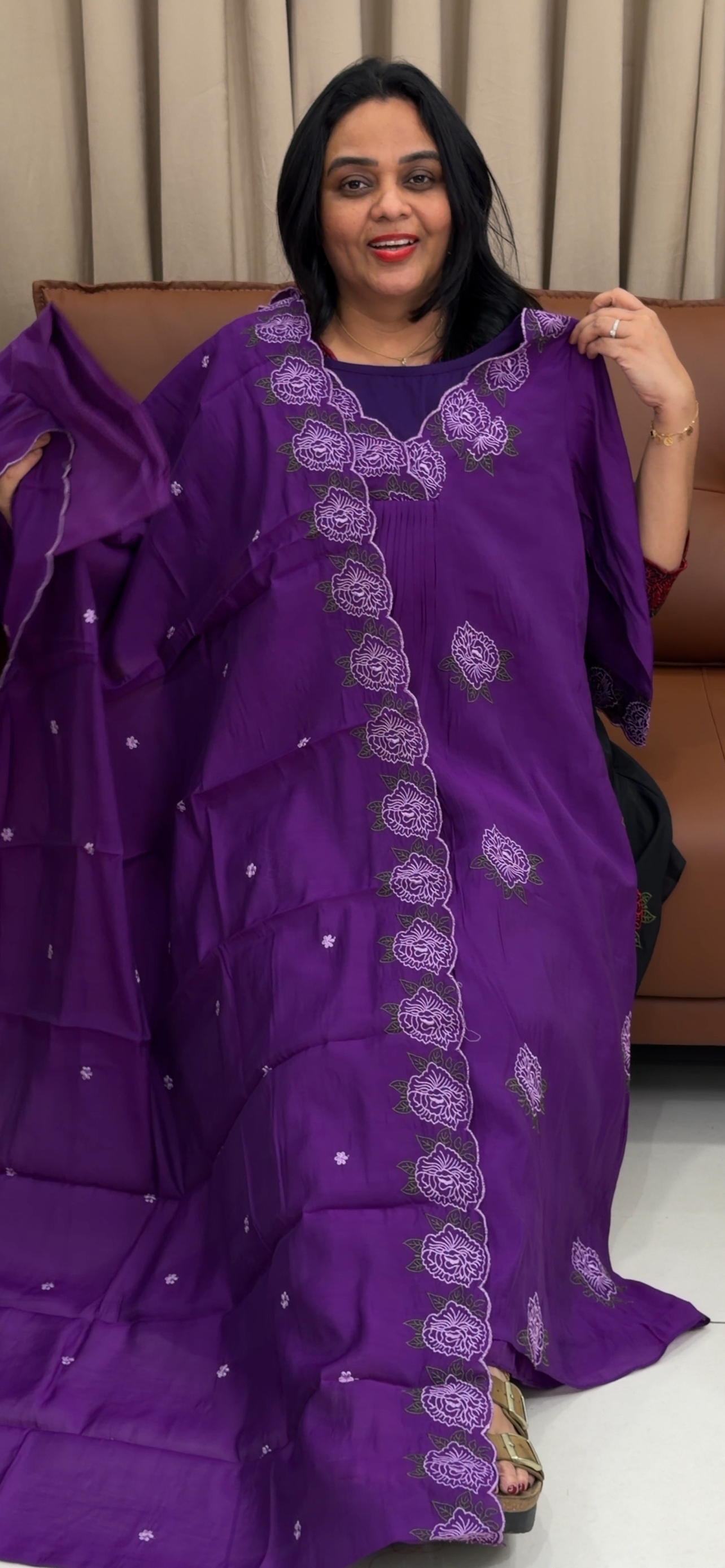 IHA'S IN-HOUSE ALINE TOP, BOTTOM AND DUPATTA - IHA 33344