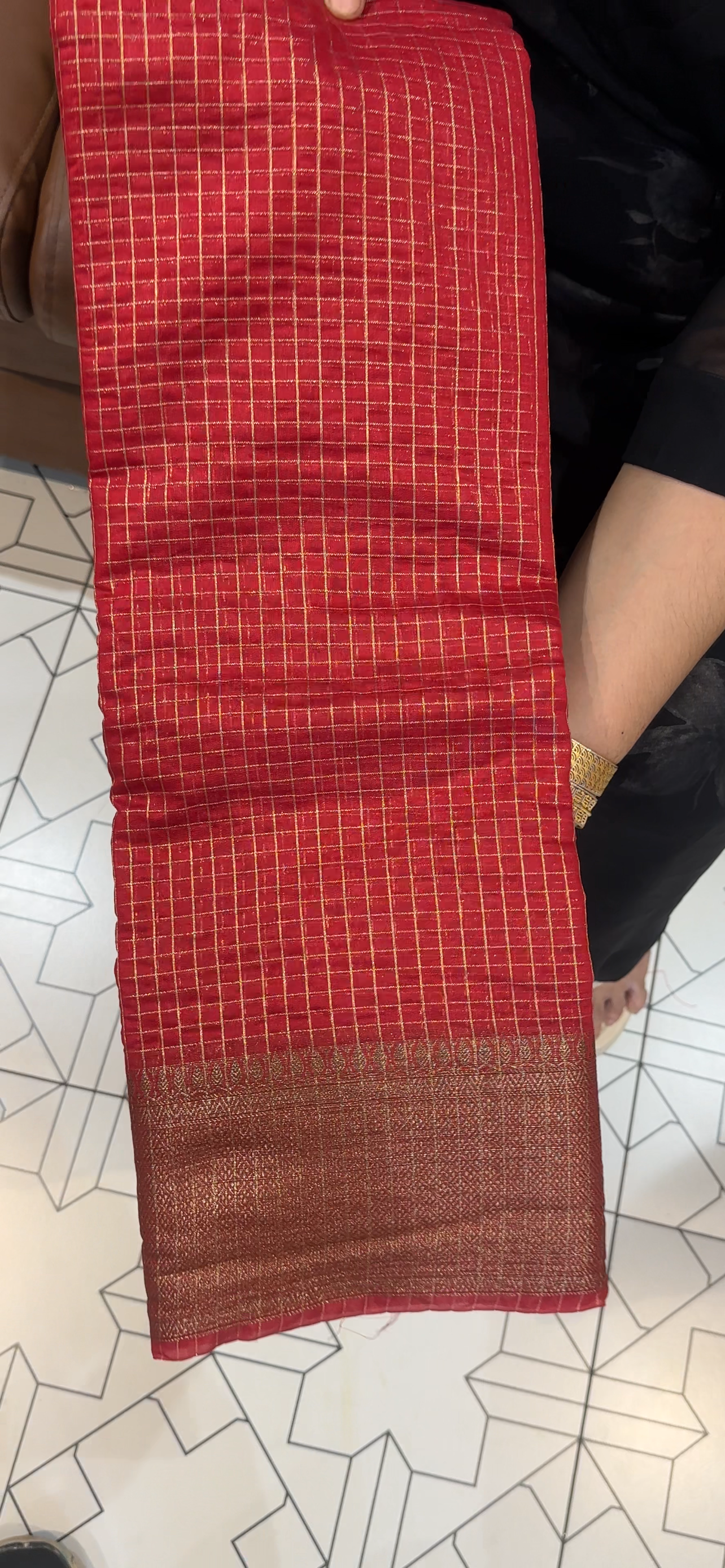 MALAI CHANDERI SAREES - IHA 34982