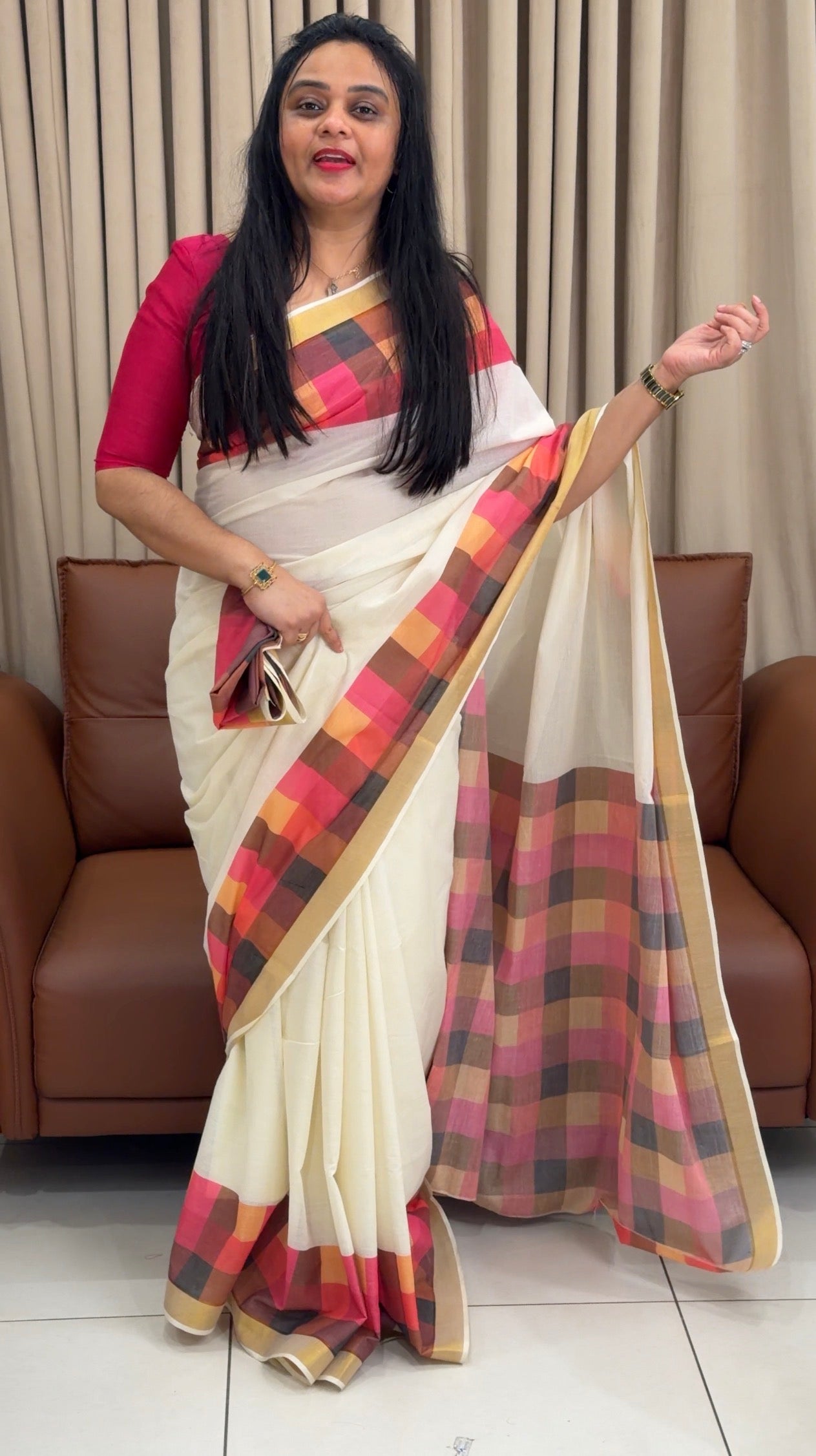 KERRALA COTTON SAREES - IHA 34823
