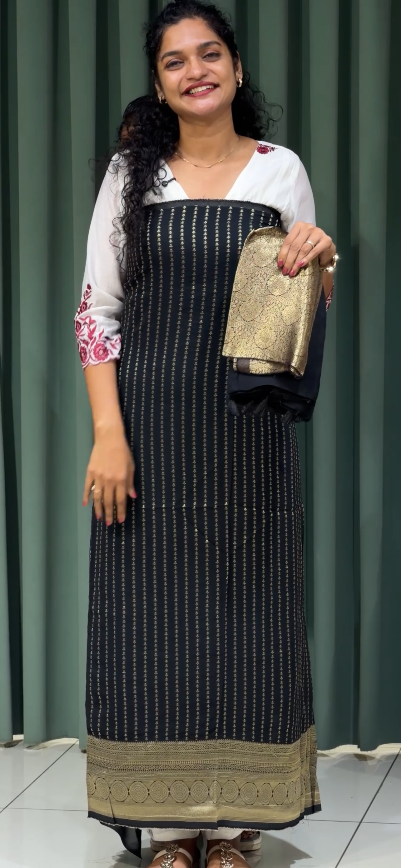 BANARASI UNSTITCHED SALWAR SUITS - IHA 33299