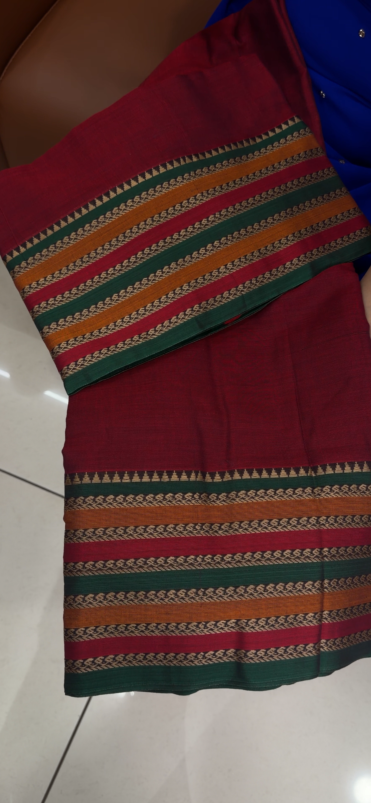 HANDLOOM UNSTITCHED  SALWAR SUITS - IHA 33771