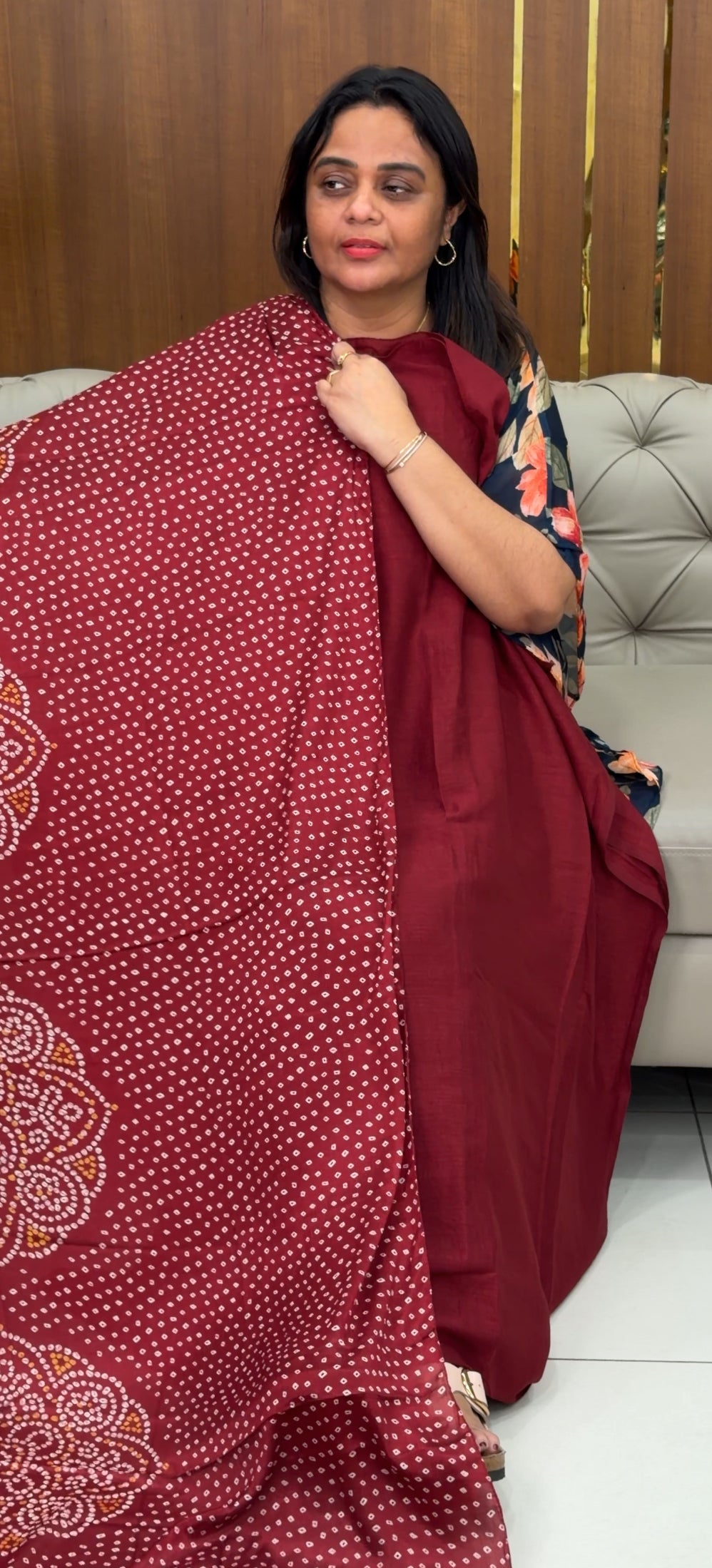 SEMI RAW SILK UNSTITCHED SALWAR SUITS - IHA 28975