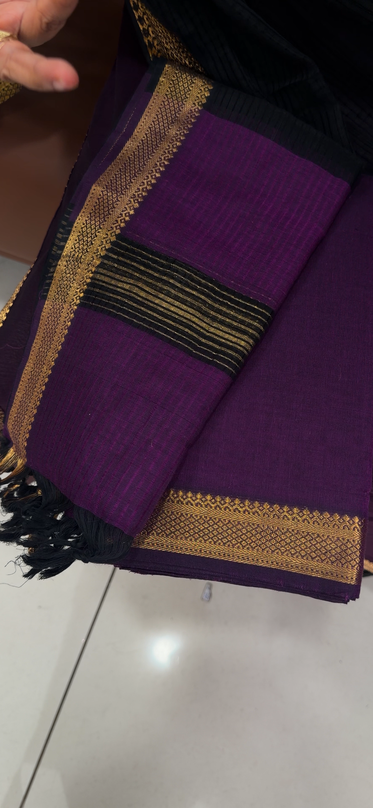 HANDLOOM COTTON UNSTITCHED SALWAR SUITS - IHA 34149